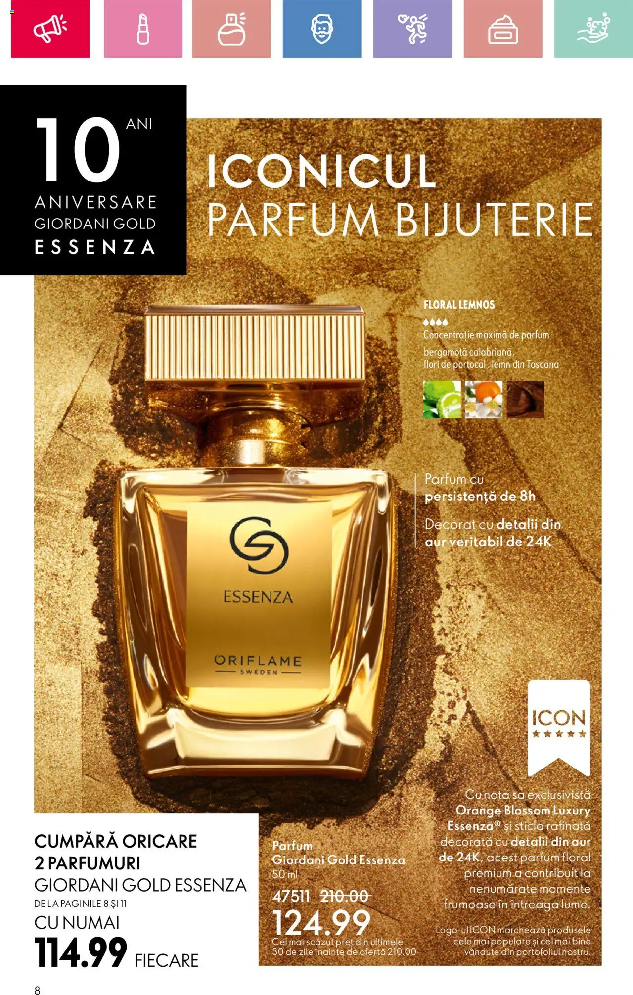 Catalog Oriflame 13 Aprilie - 3 Mai 2025 | Pagina 8 | Produse: Parfum