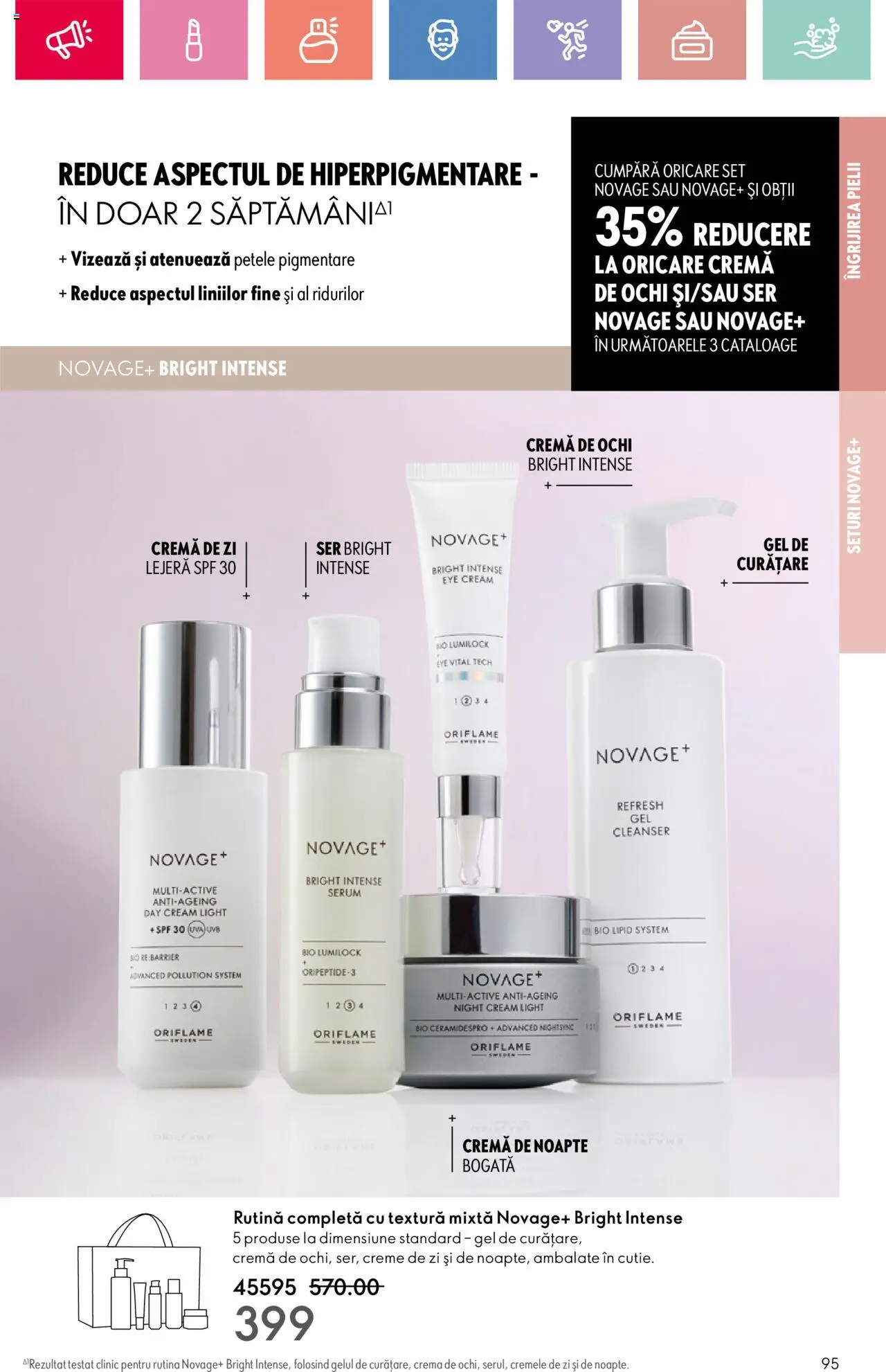 Catalog Oriflame 13 Aprilie - 3 Mai 2025 | Pagina 95 | Produse: Şerit ödül, Serum, Cremă de zi, Cremă