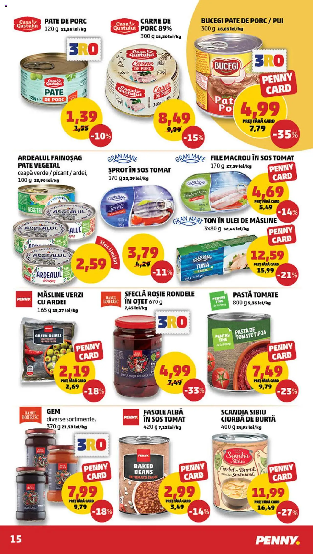Catalog PENNY Market 26 Martie - 1 Aprilie 2025 | Pagina 15 | Produse: Pară, Ardei, Fasole albă, Sfeclă