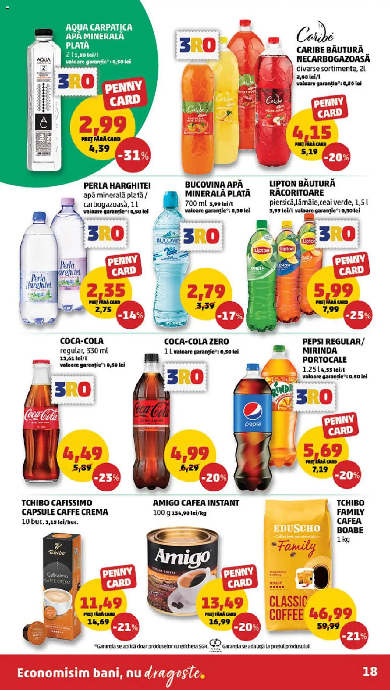 Catalog PENNY Market 26 Martie - 1 Aprilie 2025 | Pagina 18 | Produse: Pară, Amerikan servis, Cremă, Apă