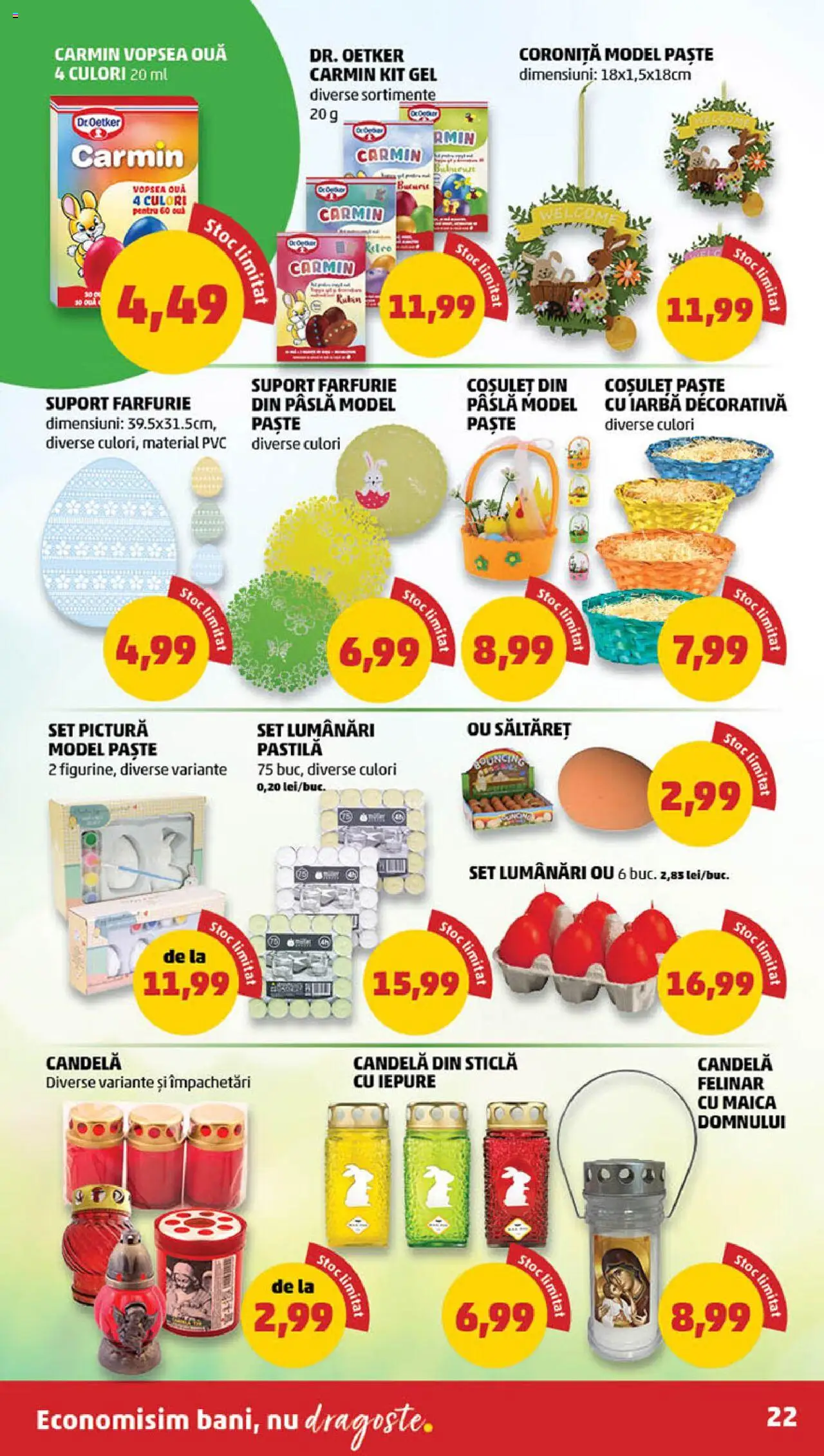 Catalog PENNY Market 26 Martie - 1 Aprilie 2025 | Pagina 22 | Produse: Felinar, Farfurie, Ouă, Paste