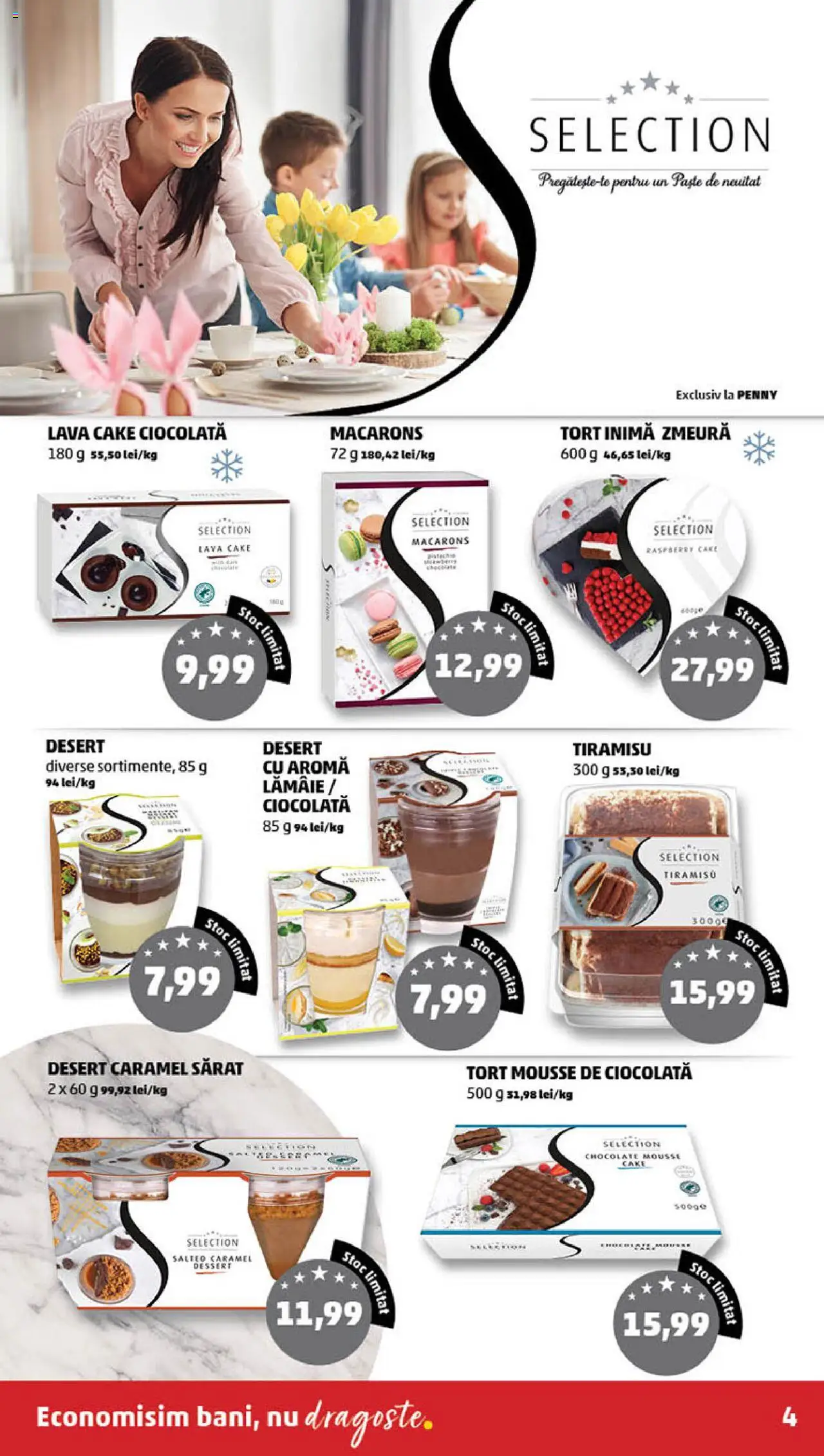 Catalog PENNY Market 26 Martie - 1 Aprilie 2025 | Pagina 4 | Produse: Zmeură, Tort, Ciocolată, Lămâie
