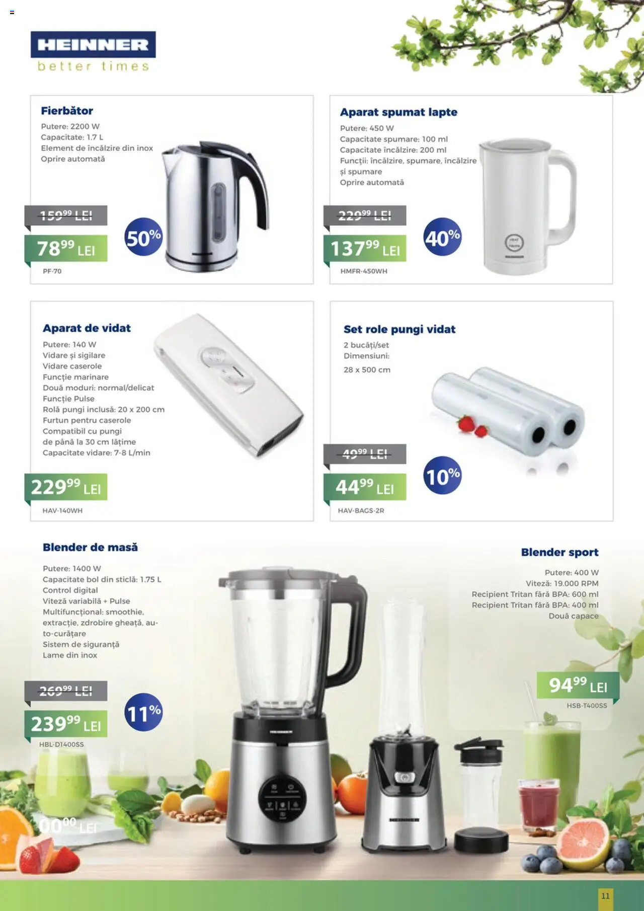 Catalog Carrefour 19 Martie - 24 Aprilie 2025 | Pagina 11 | Produse: Blender, Caserole, Role, Lapte