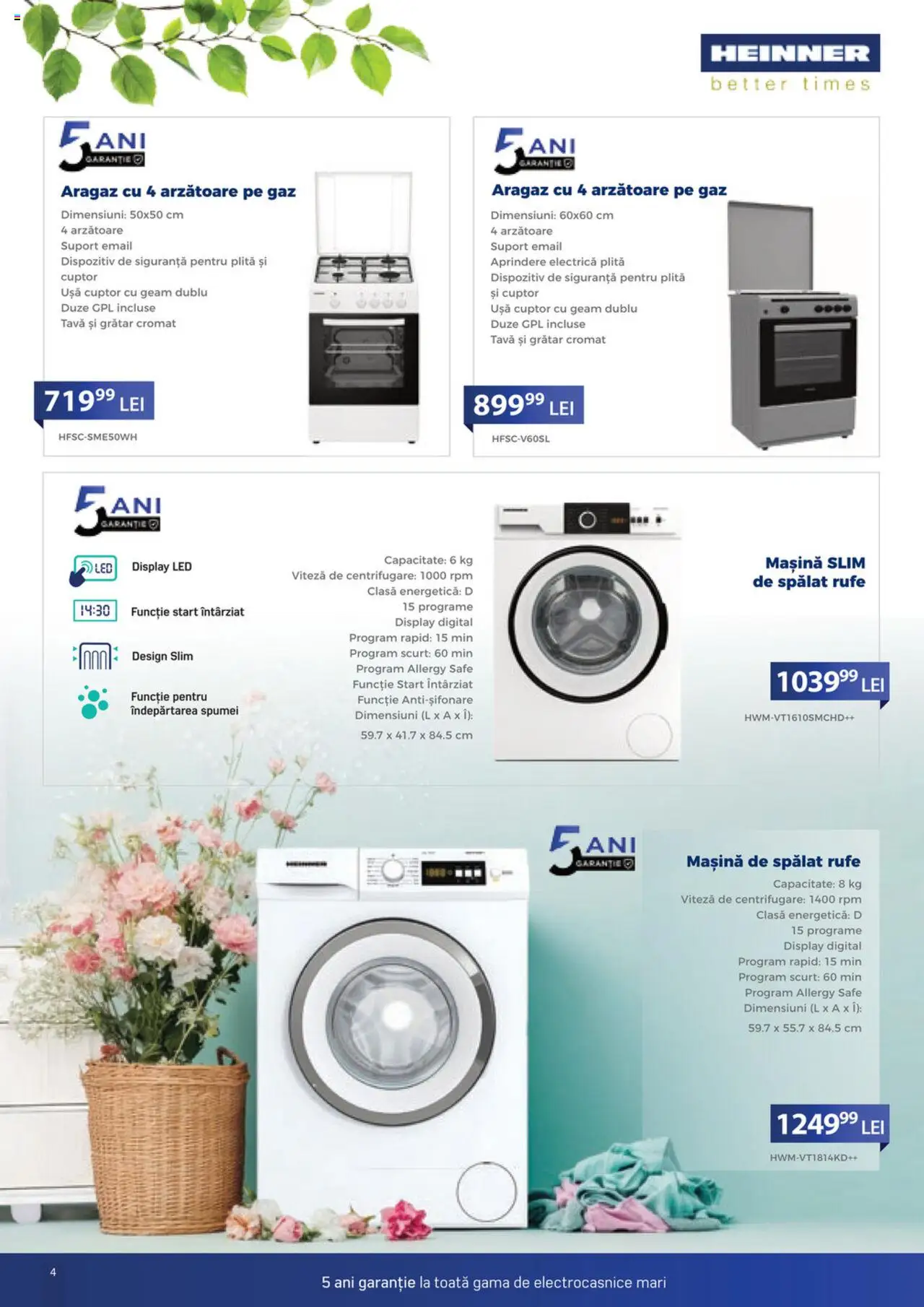 Catalog Carrefour 19 Martie - 24 Aprilie 2025 | Pagina 4 | Produse: Cuptor, Plită, Babak, Ușă
