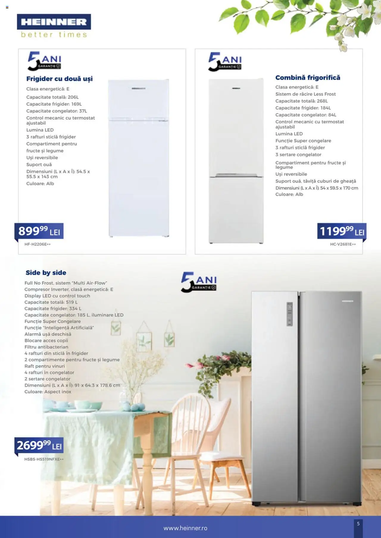 Catalog Carrefour 19 Martie - 24 Aprilie 2025 | Pagina 5 | Produse: Tavuk suyu, Raft, Fructe, Combină frigorifică