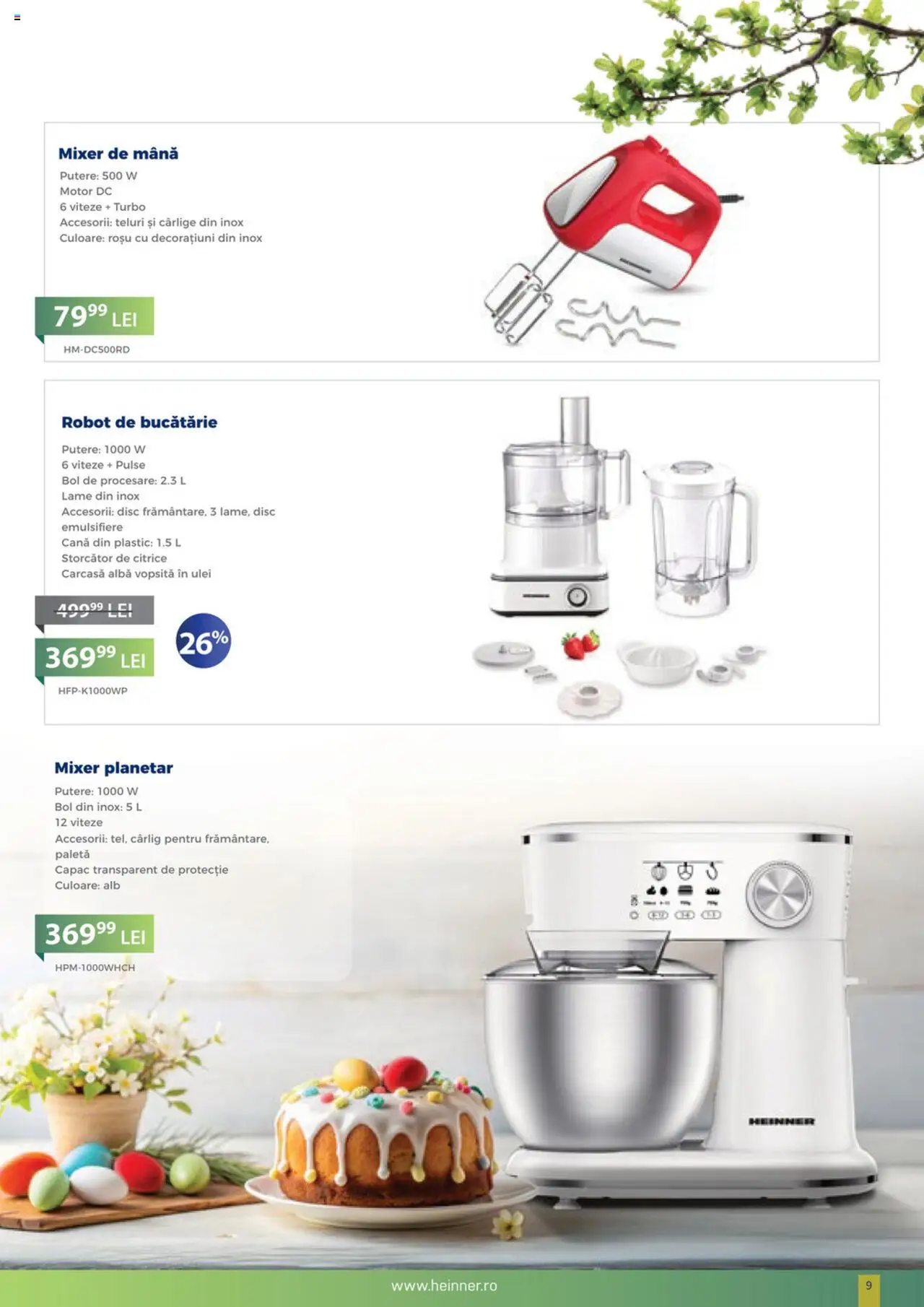Catalog Carrefour 19 Martie - 24 Aprilie 2025 | Pagina 9 | Produse: Disc, Carcasă, Storcător, Bucătărie