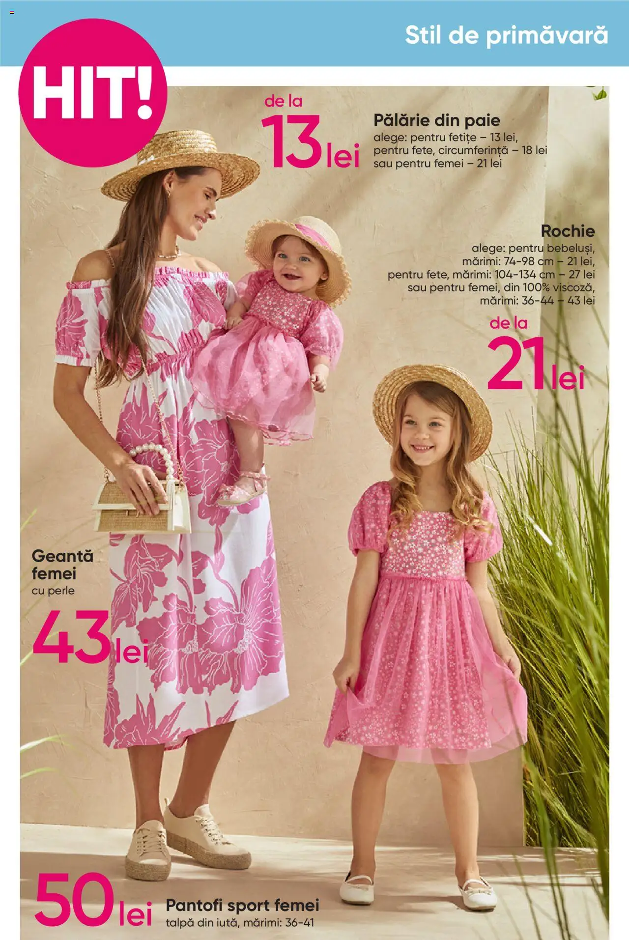 Catalog Pepco 27 Martie - 9 Aprilie 2025 | Pagina 2 | Produse: Pălărie, Geantă, Pantofi, Akrilik boya