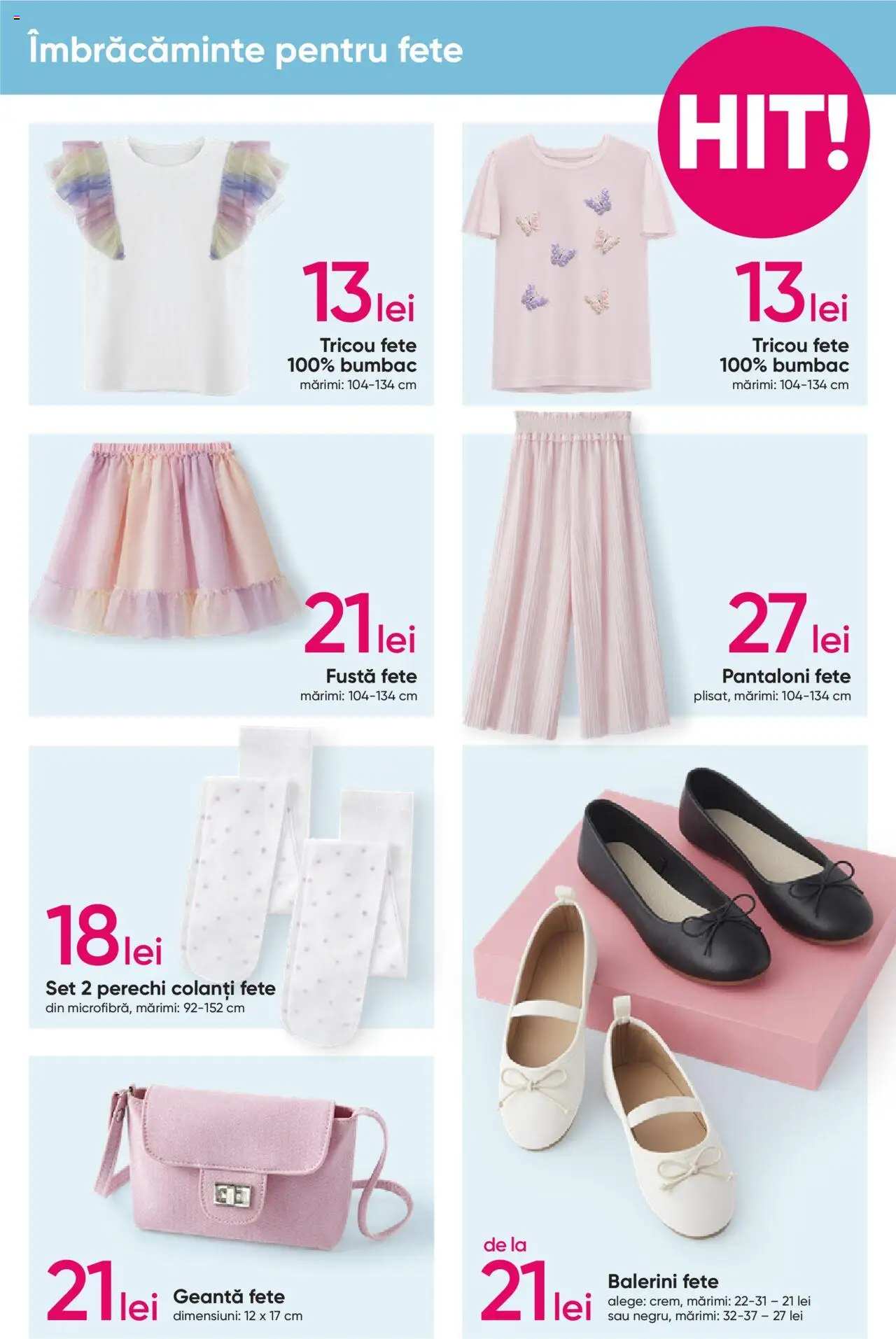 Catalog Pepco 27 Martie - 9 Aprilie 2025 | Pagina 3 | Produse: Geantă, Pantaloni, Colanți, Balerini