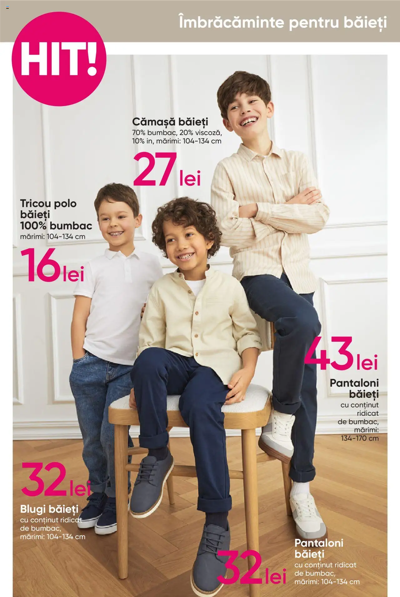 Catalog Pepco 27 Martie - 9 Aprilie 2025 | Pagina 4 | Produse: Blugi, Tricou, Pantaloni