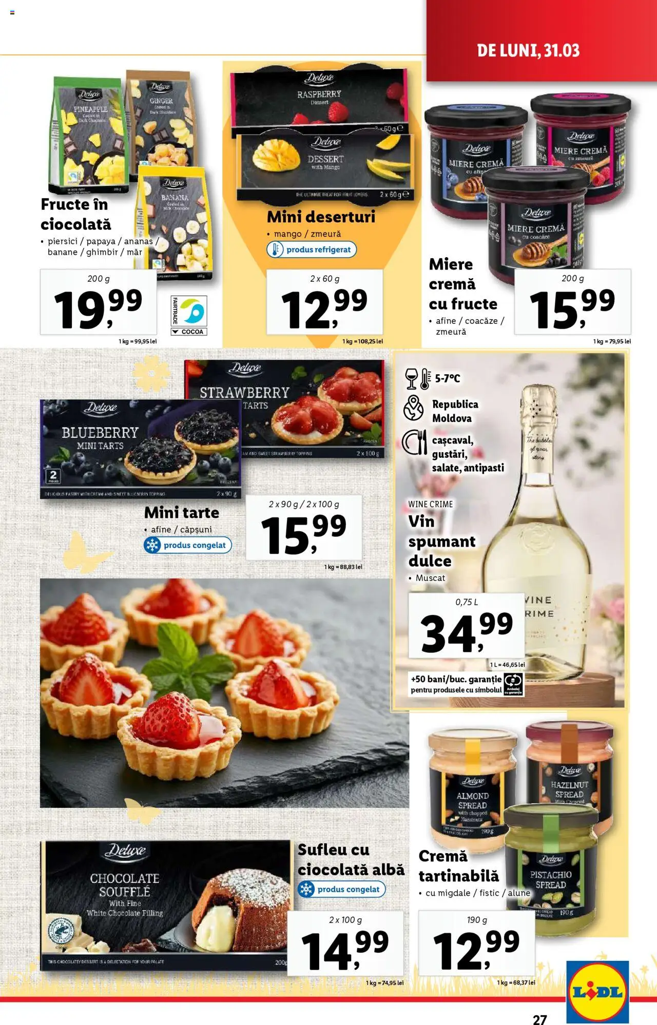 Catalog LIDL 31 Martie - 6 Aprilie 2025 | Pagina 27 | Produse: Zmeură, Alune, Căpșuni, Fructe