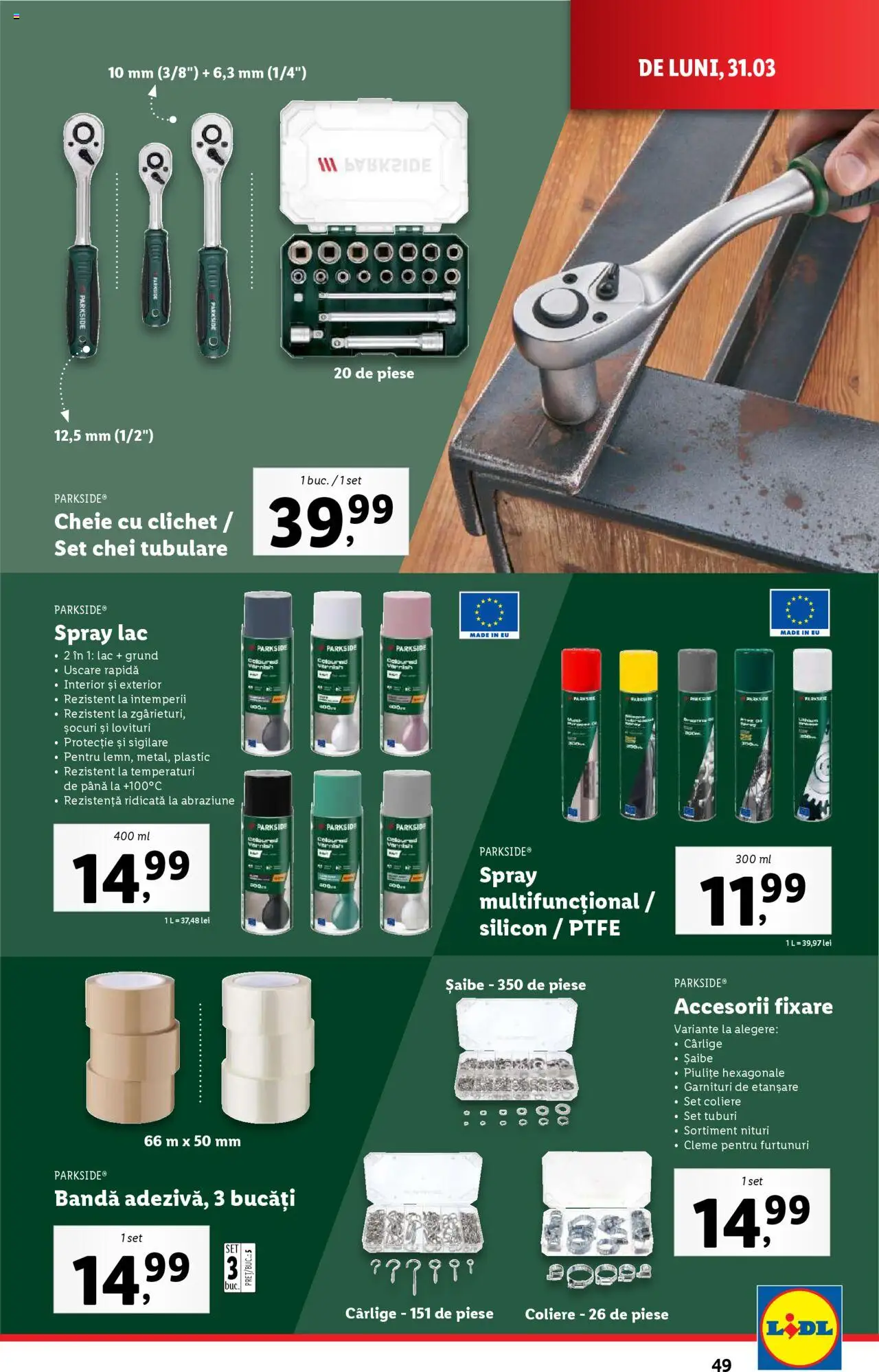 Catalog LIDL 31 Martie - 6 Aprilie 2025 | Pagina 49