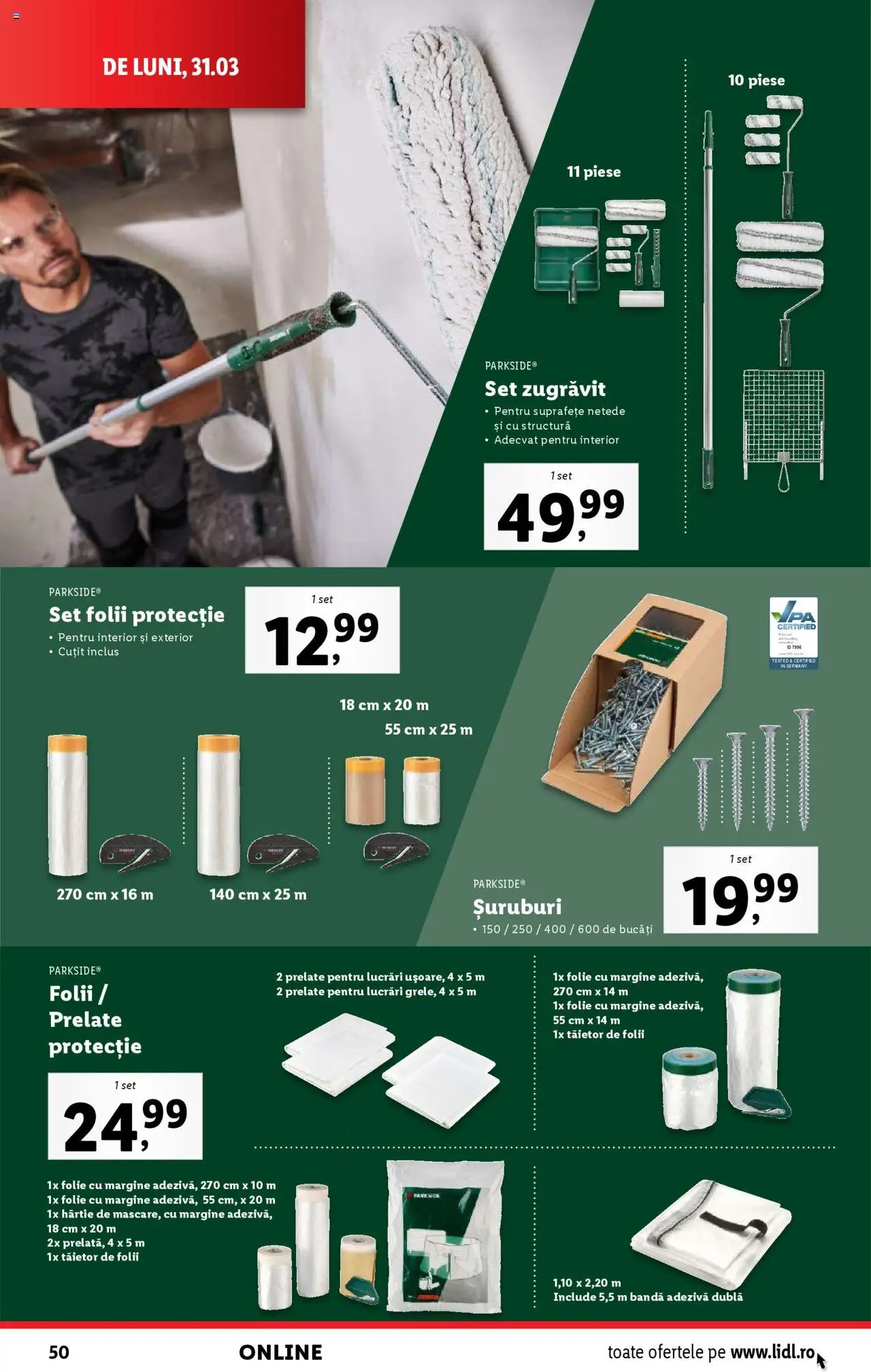 Catalog LIDL 31 Martie - 6 Aprilie 2025 | Pagina 50 | Produse: Cuțit
