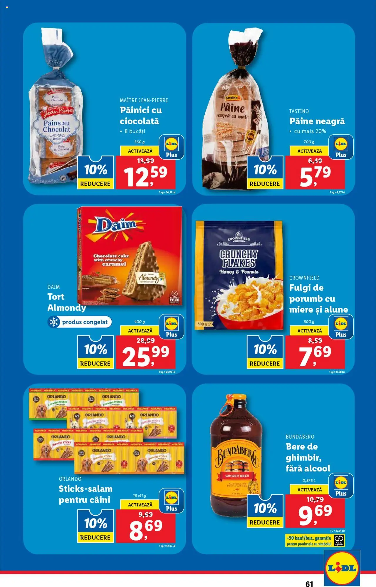 Catalog LIDL 31 Martie - 6 Aprilie 2025 | Pagina 61 | Produse: Cam suyu, Alune, Ciocolată, Porumb