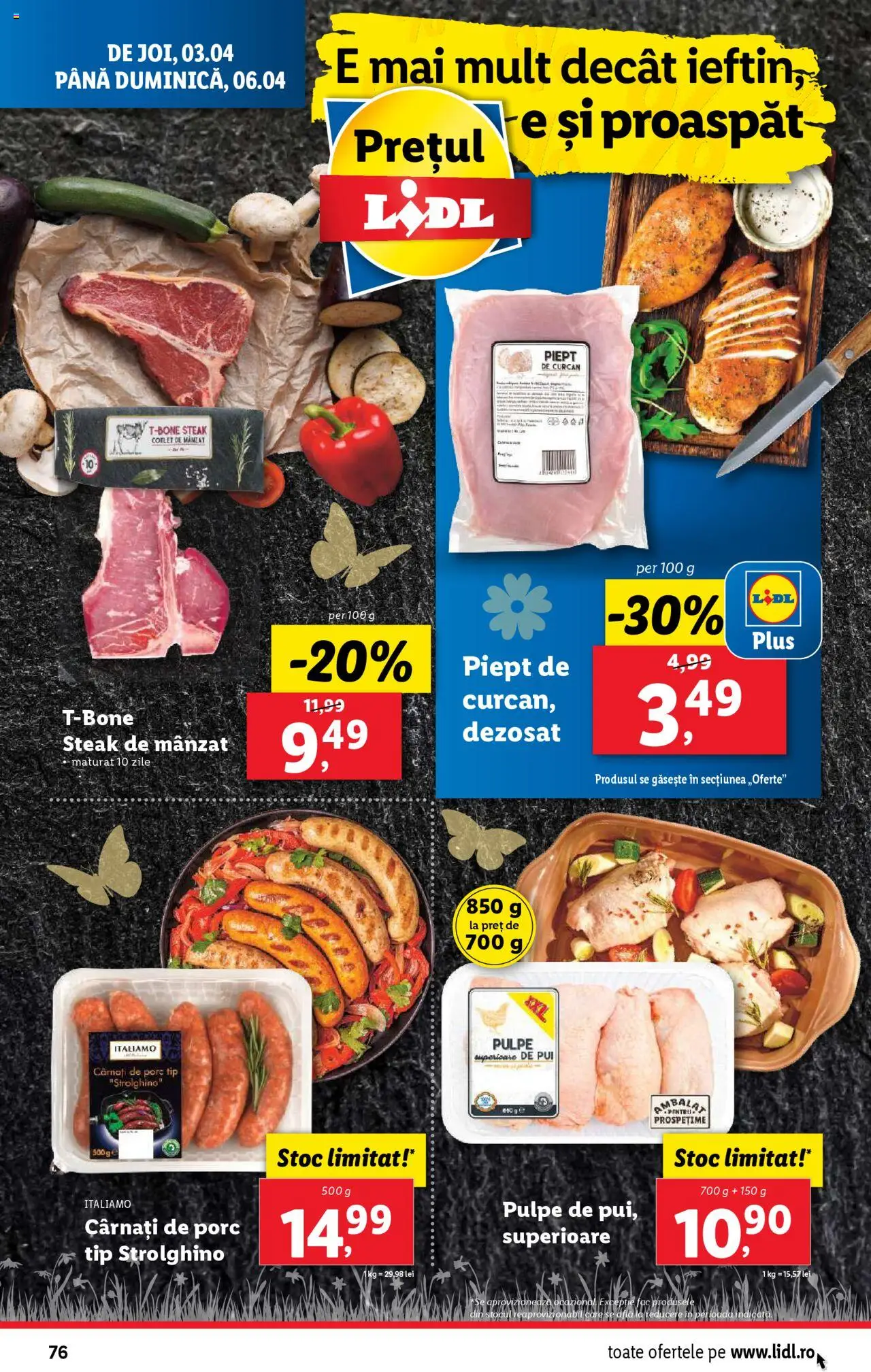 Catalog LIDL 31 Martie - 6 Aprilie 2025 | Pagina 76 | Produse: Kanca, Cârnați