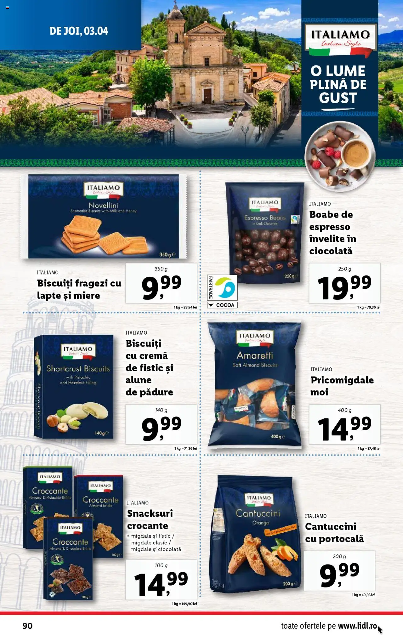 Catalog LIDL 31 Martie - 6 Aprilie 2025 | Pagina 90 | Produse: Migdale, Cremă, Kanca, Biscuiți