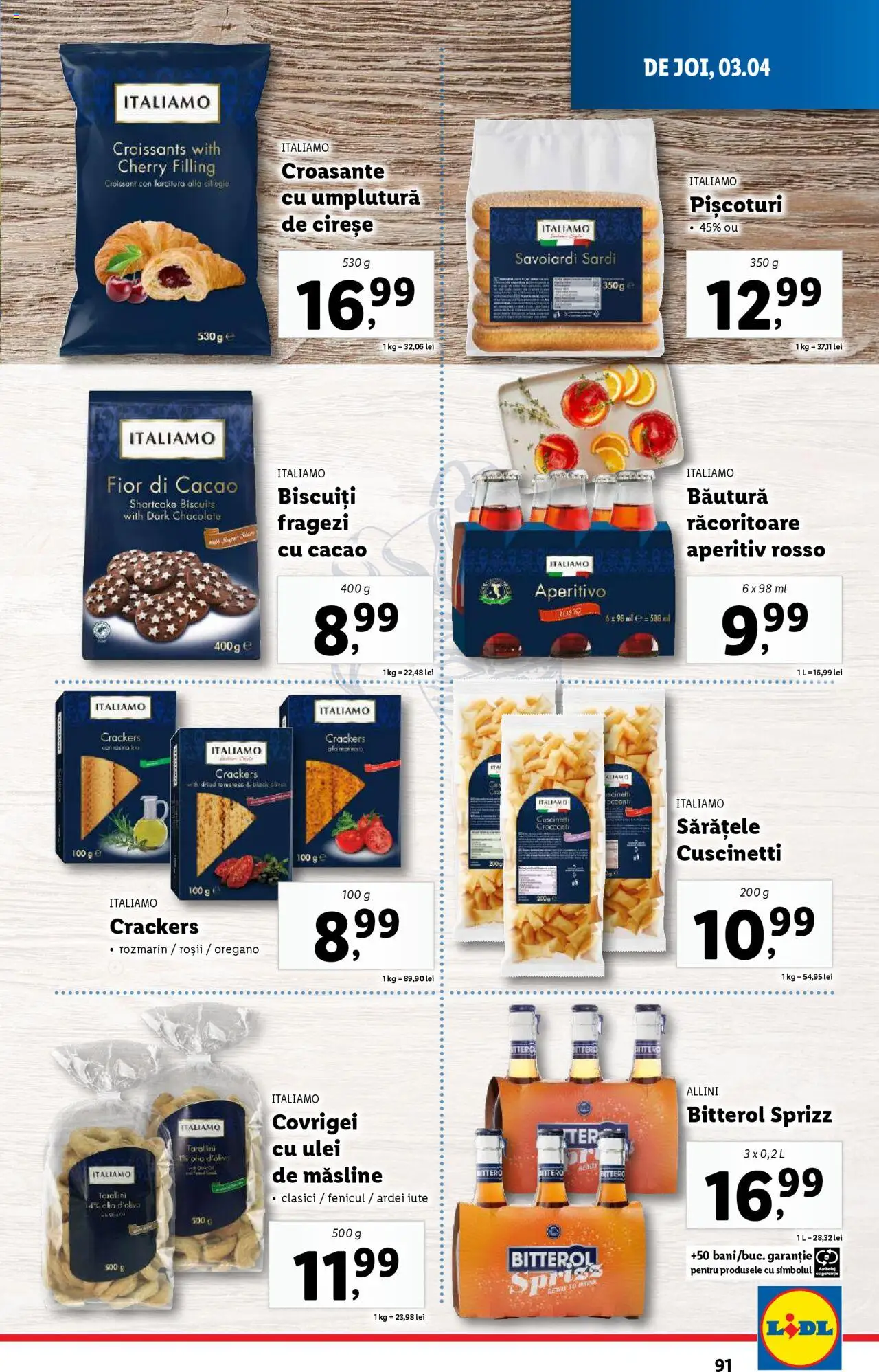 Catalog LIDL 31 Martie - 6 Aprilie 2025 | Pagina 91 | Produse: Ardei, Ardei iute, Covrigei, Cireșe
