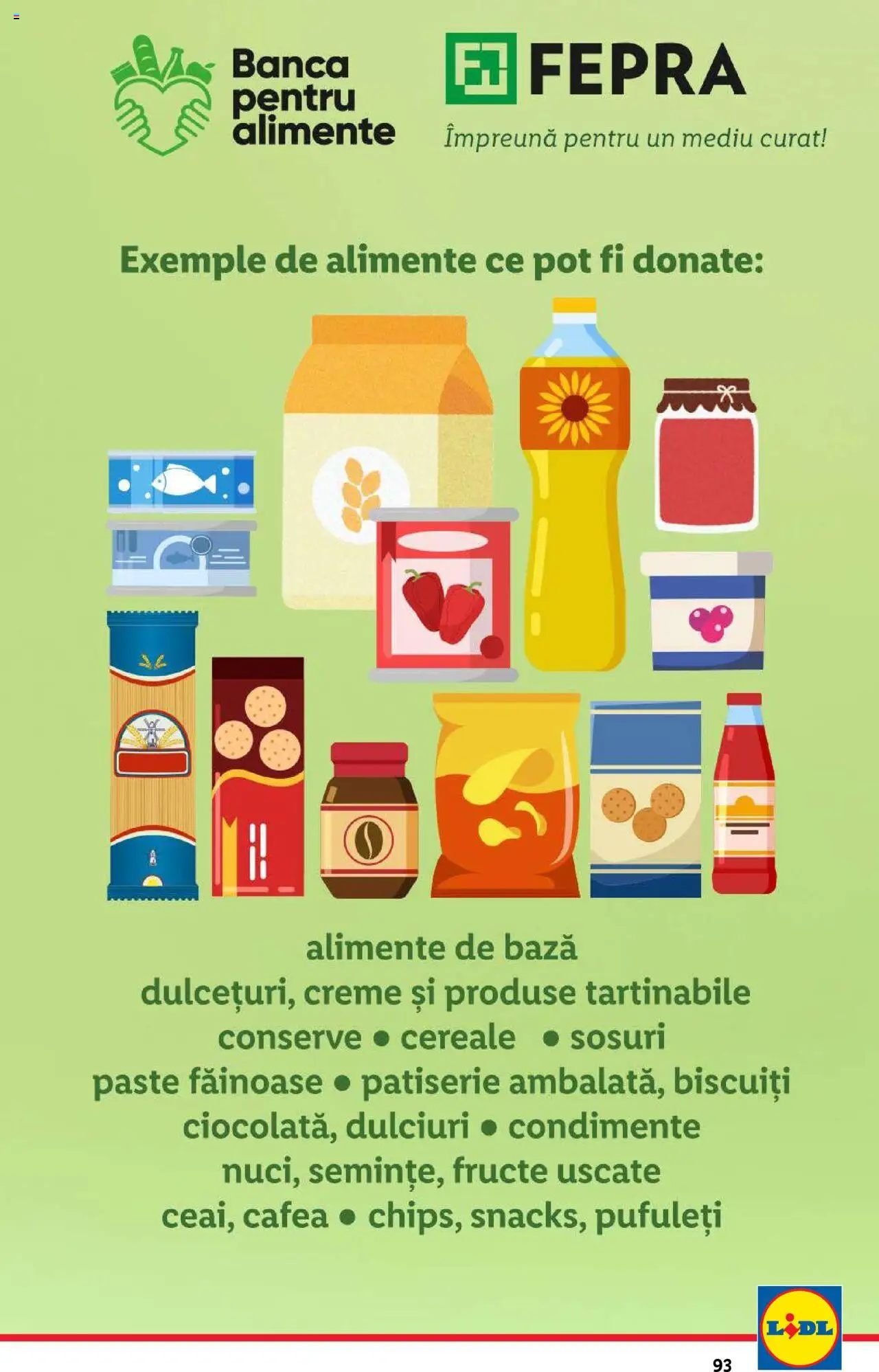 Catalog LIDL 31 Martie - 6 Aprilie 2025 | Pagina 93 | Produse: Bancă, Pufuleți, Condimente, Fructe