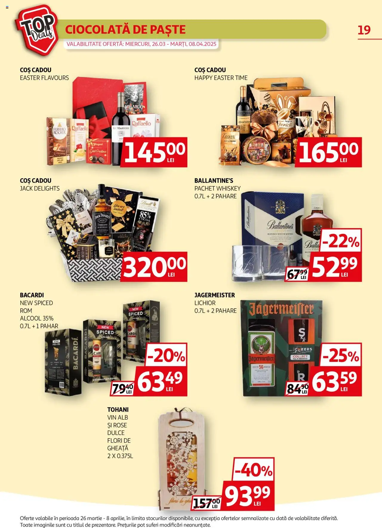 Catalog Auchan 26 Martie - 8 Aprilie 2025 | Pagina 19 | Produse: Soda, Ciocolată, Paste, Whiskey