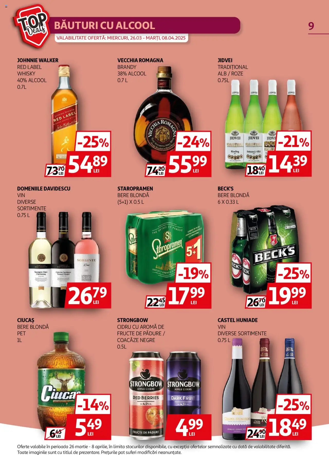 Catalog Auchan 26 Martie - 8 Aprilie 2025 | Pagina 9 | Produse: Apple, Bere, Fructe