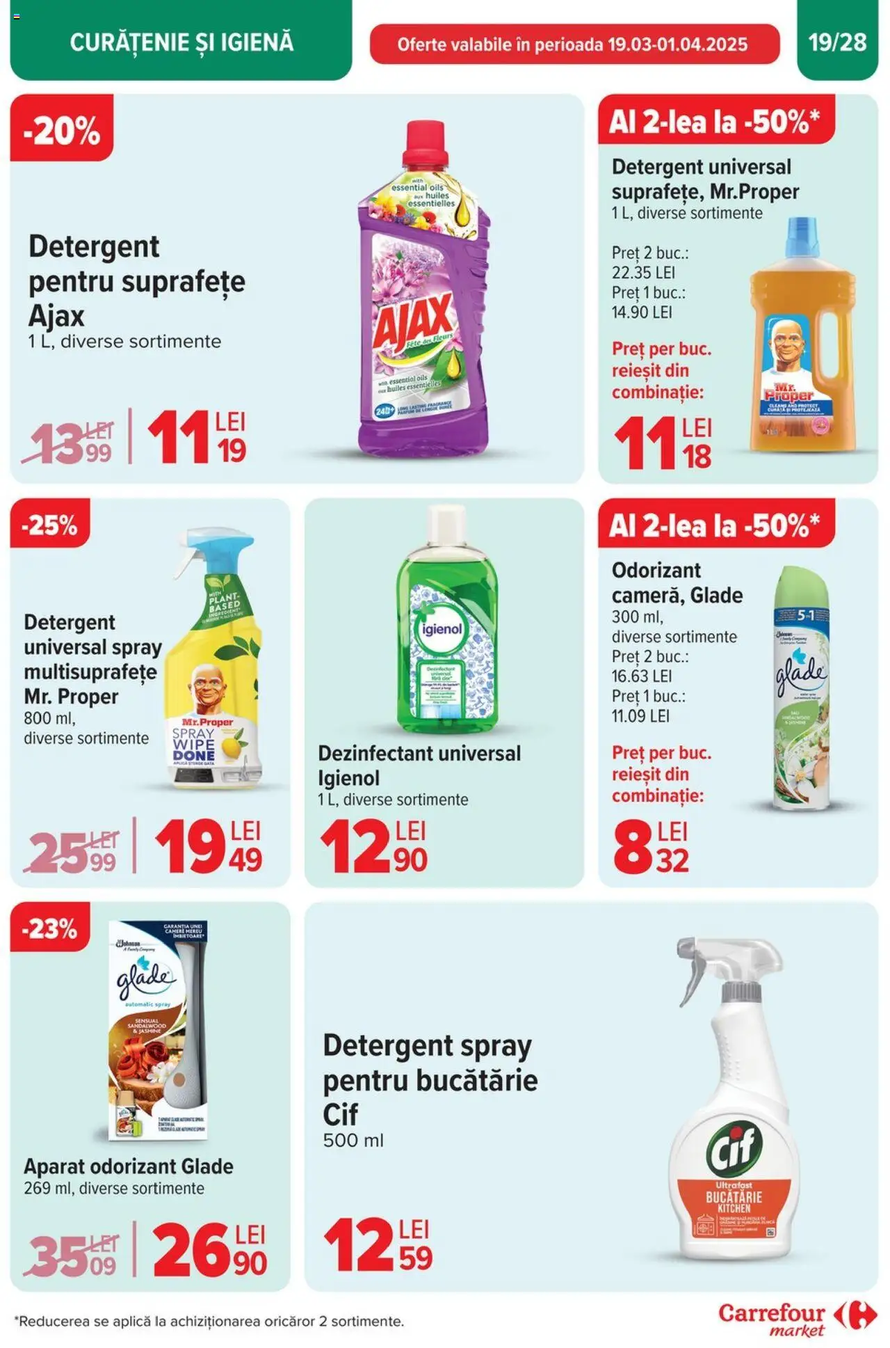 Catalog Carrefour 26 Martie - 1 Aprilie 2025 | Pagina 19 | Produse: Bucătărie, Detergent