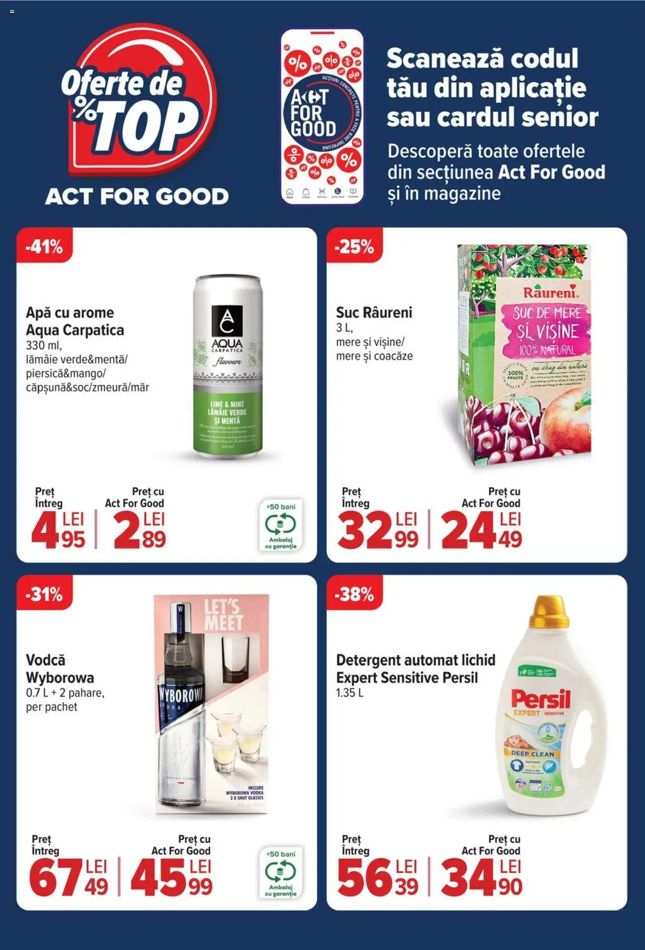 Catalog Carrefour 26 Martie - 1 Aprilie 2025 | Pagina 2 | Produse: Pomelo, Suc, Detergent, Apă