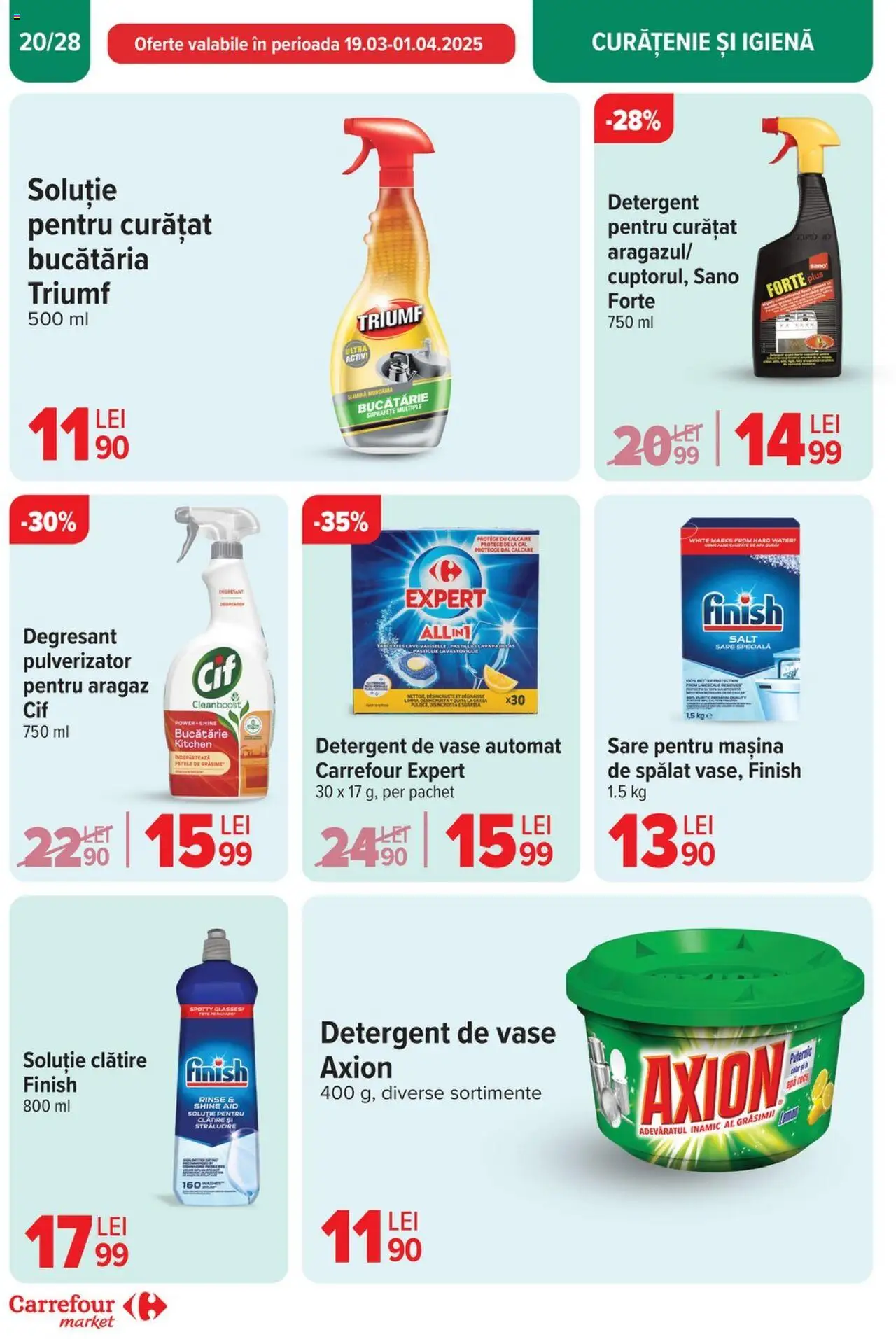Catalog Carrefour 26 Martie - 1 Aprilie 2025 | Pagina 20 | Produse: Aragaz, Bucătărie, Detergent, Sare