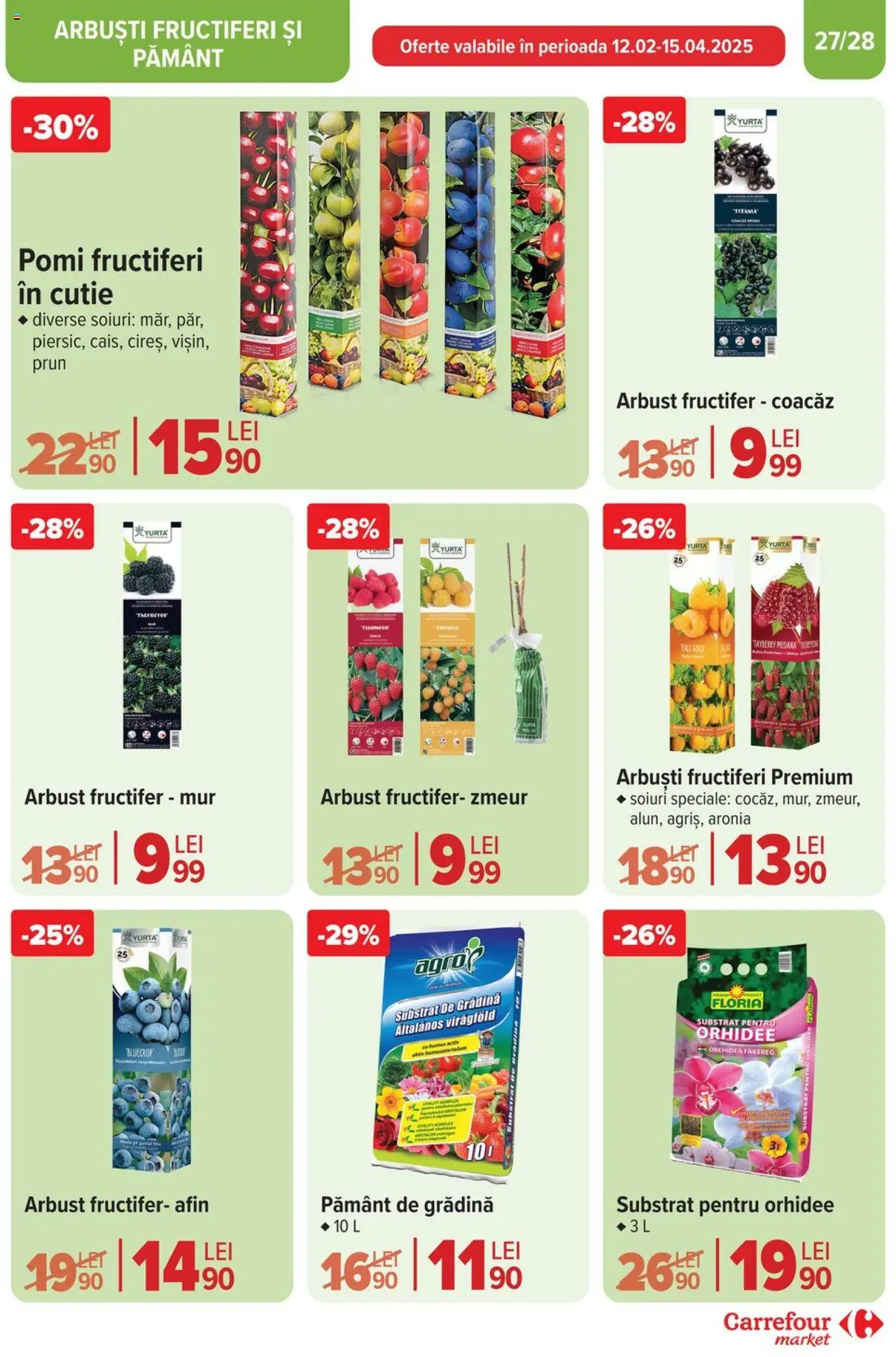 Catalog Carrefour 26 Martie - 1 Aprilie 2025 | Pagina 27 | Produse: Orhidee, Cutie