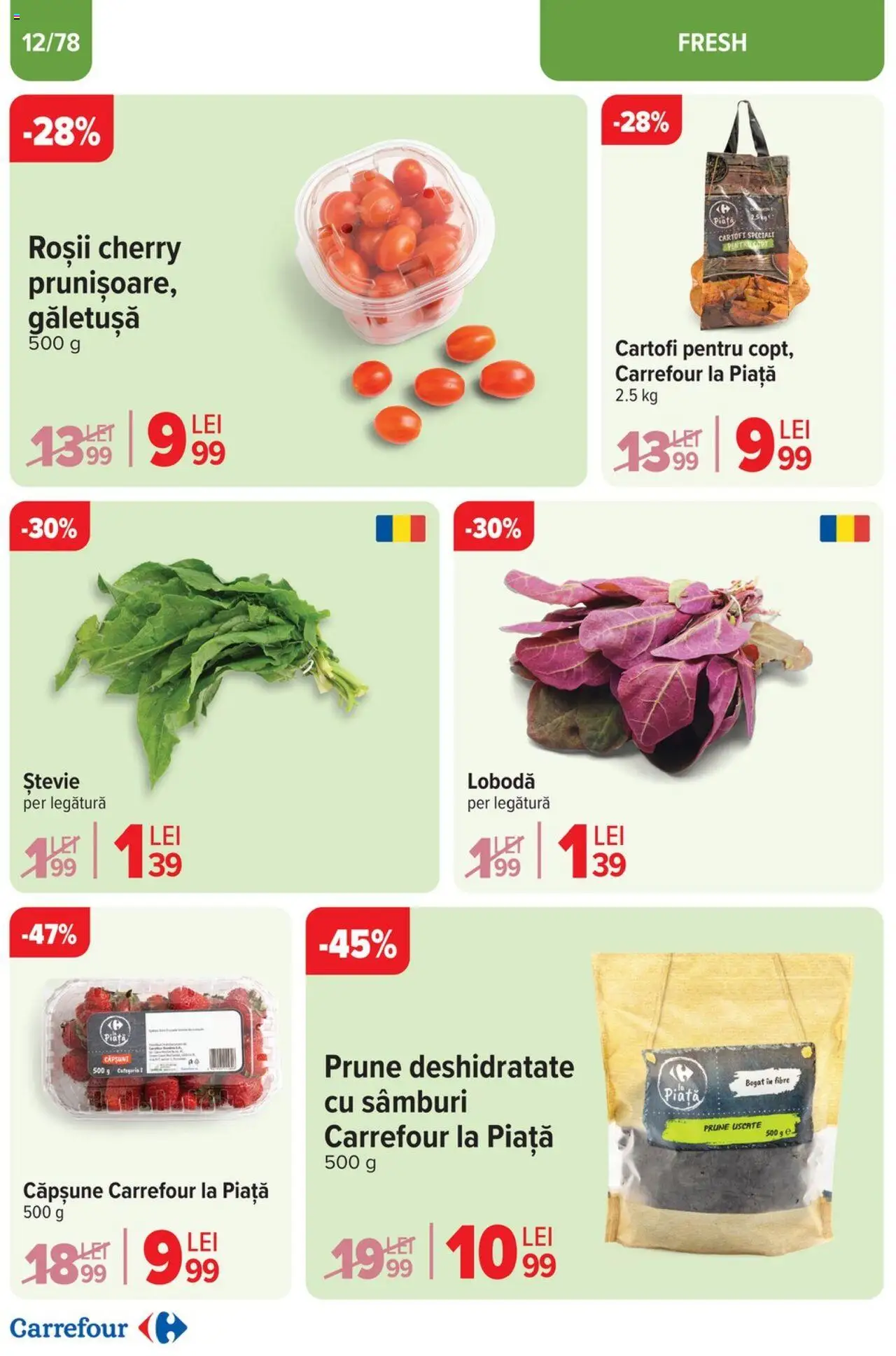 Catalog Carrefour 26 Martie - 1 Aprilie 2025 | Pagina 13 | Produse: Roșii, Prune, Cartofi