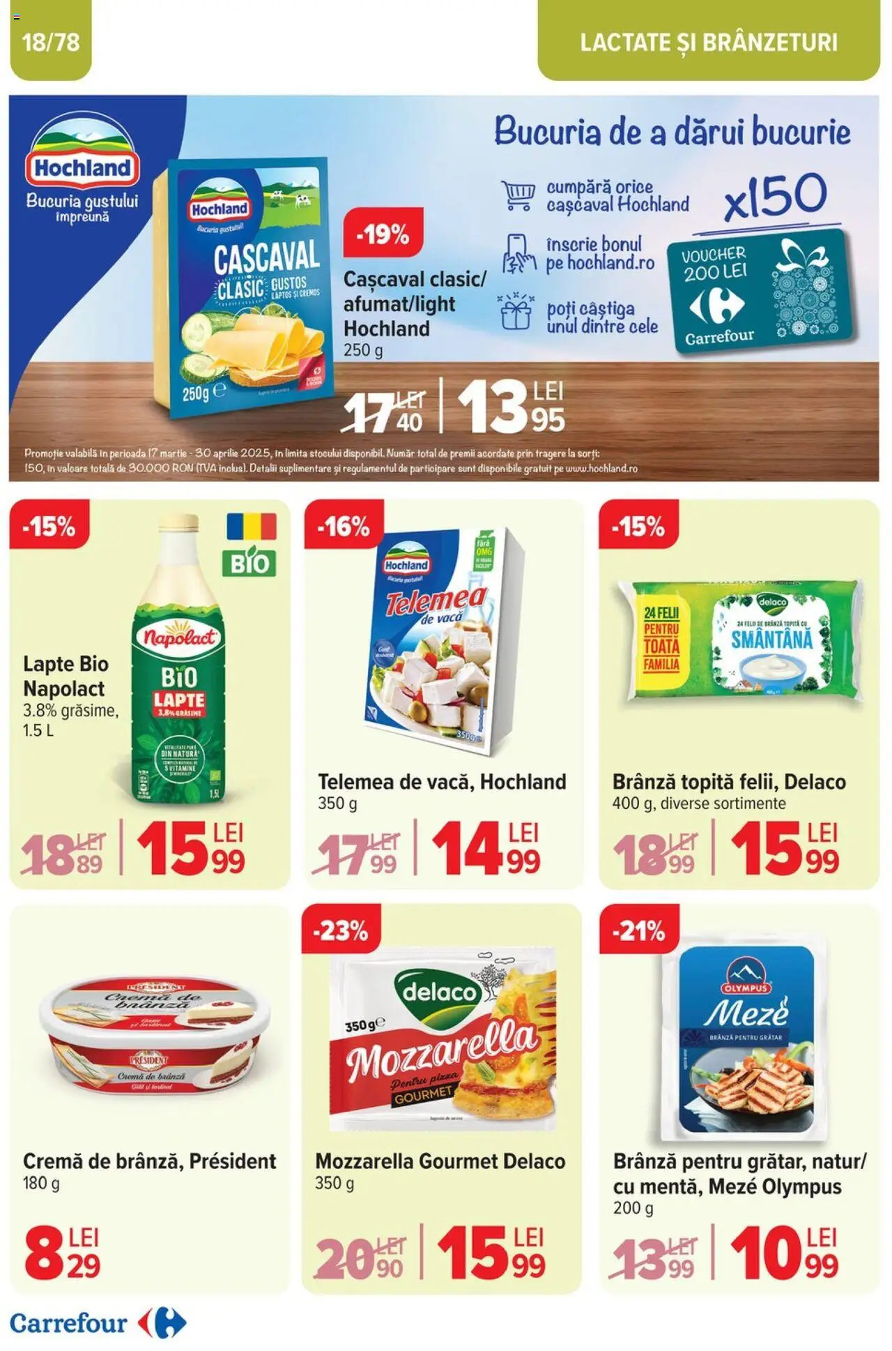 Catalog Carrefour 26 Martie - 1 Aprilie 2025 | Pagina 19 | Produse: Light Kedi Konservesi, Mozzarella, Cremă, Pizza