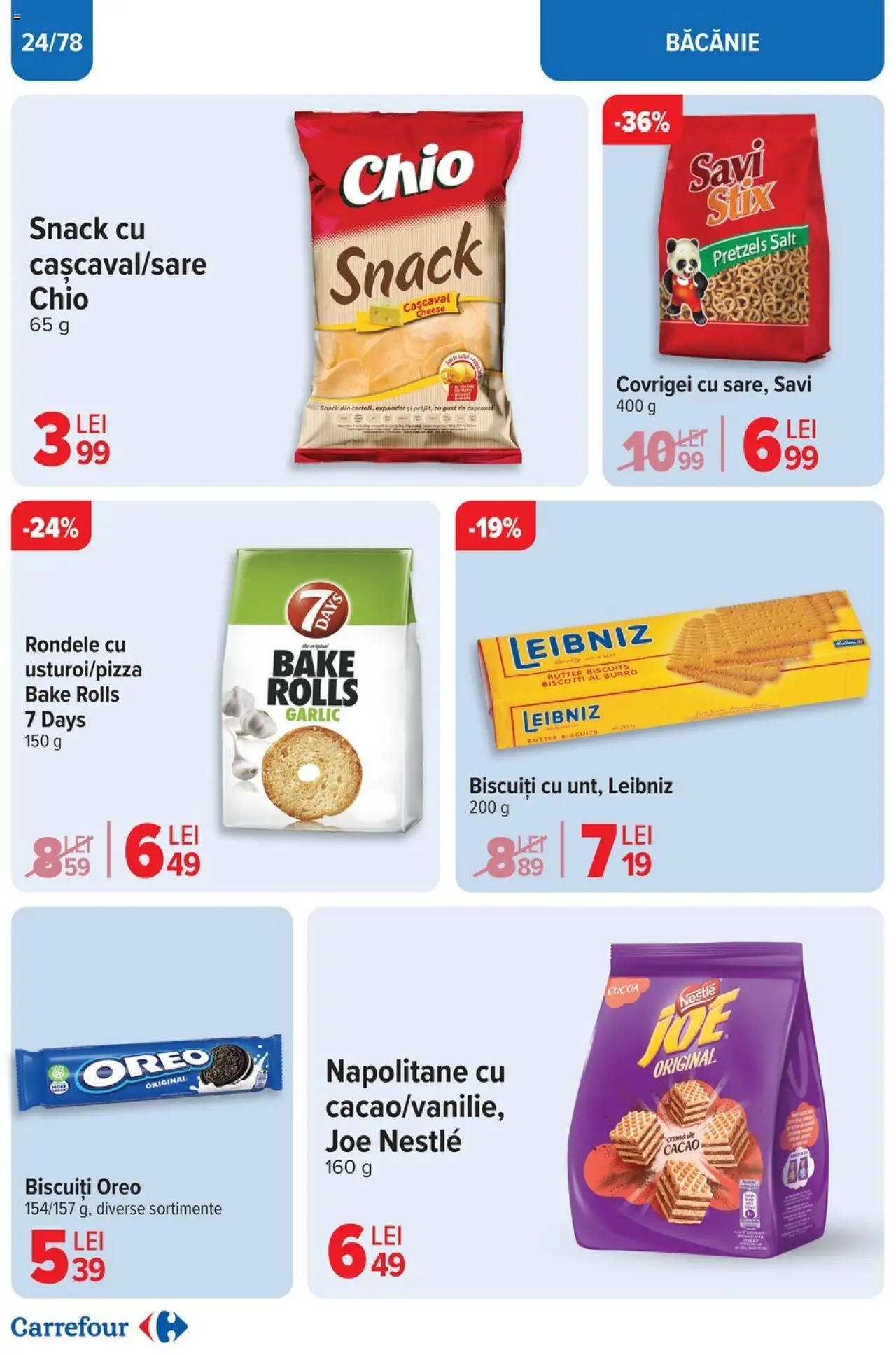 Catalog Carrefour 26 Martie - 1 Aprilie 2025 | Pagina 25 | Produse: Napolitane, Covrigei, Cremă, Cacao