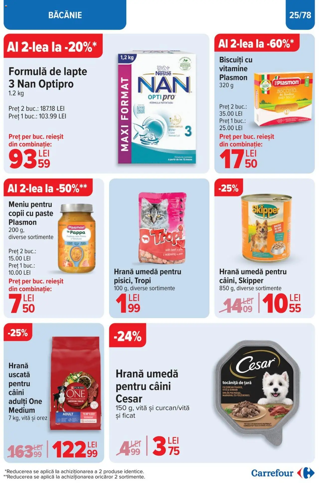 Catalog Carrefour 26 Martie - 1 Aprilie 2025 | Pagina 26 | Produse: Lapte, Orez, Paste, Biscuiți