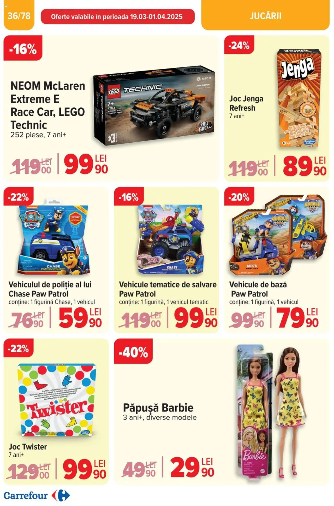 Catalog Carrefour 26 Martie - 1 Aprilie 2025 | Pagina 37 | Produse: Joc