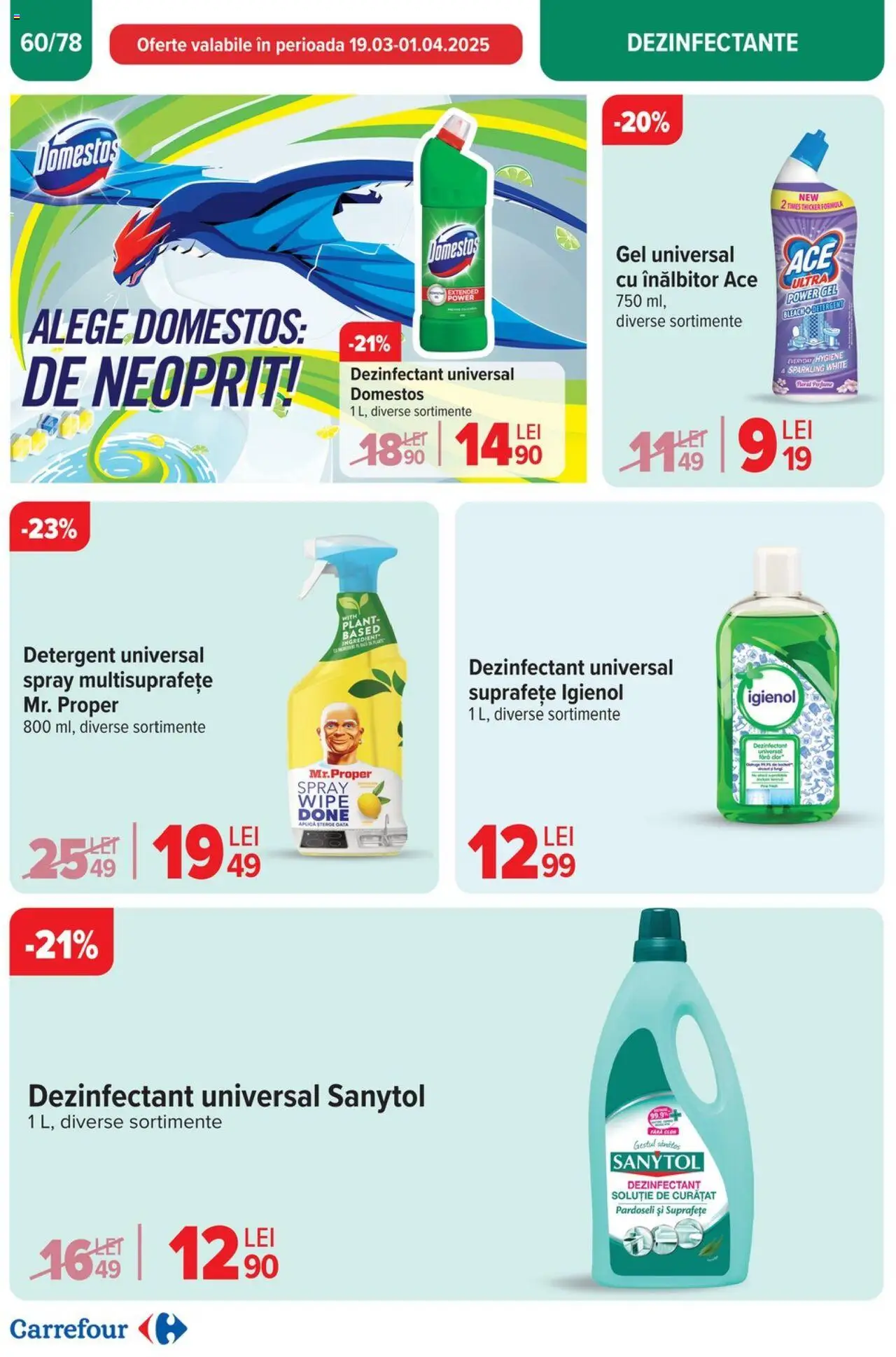 Catalog Carrefour 26 Martie - 1 Aprilie 2025 | Pagina 61 | Produse: Pară, Detergent