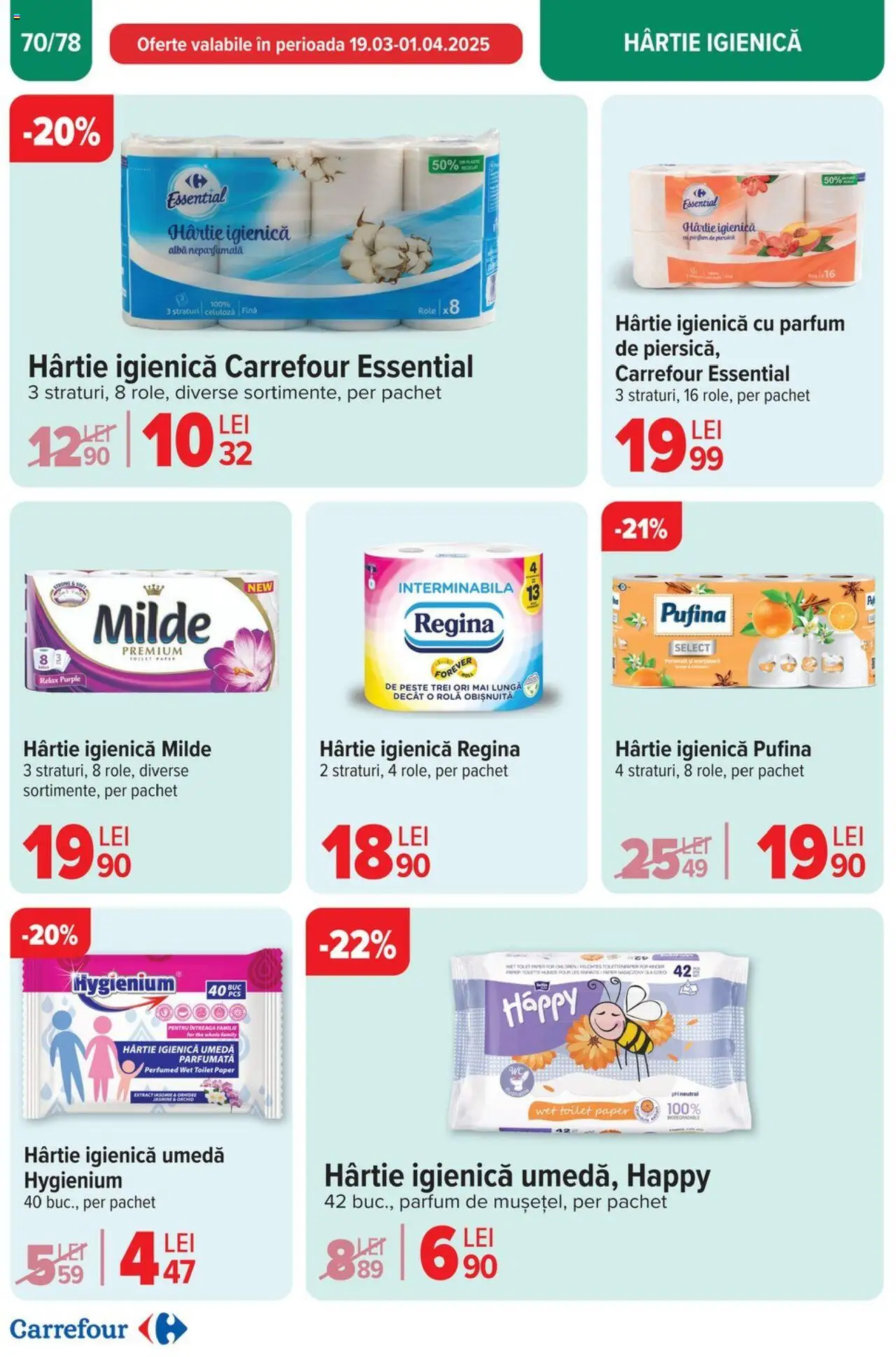Catalog Carrefour 26 Martie - 1 Aprilie 2025 | Pagina 71 | Produse: Role, Parfum, Pește