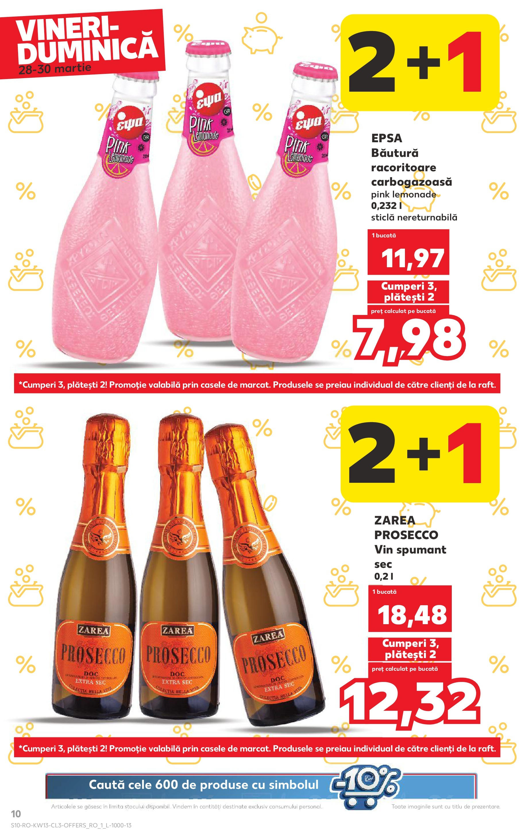Catalog Kaufland 28 - 30 Martie 2025 | Pagina 10 | Produse: Prosecco, Vin