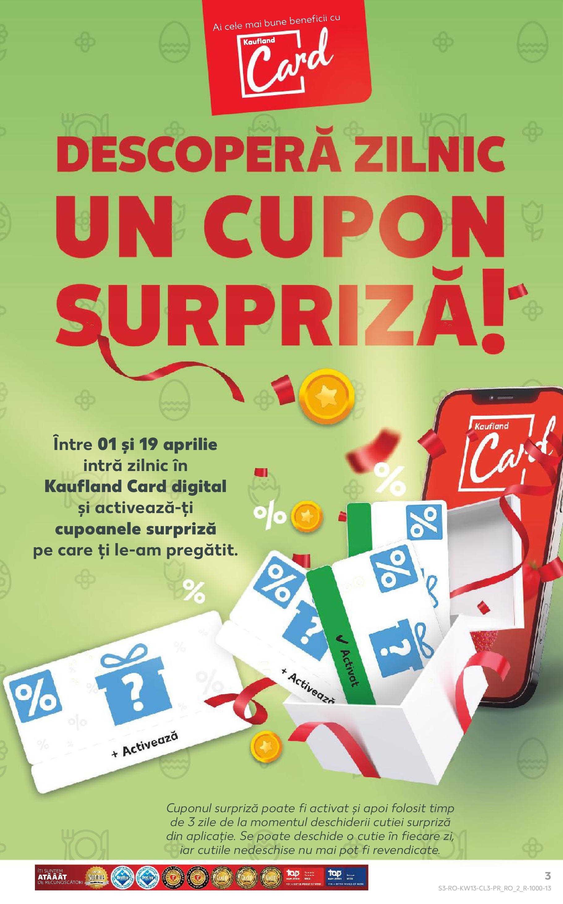 Catalog Kaufland 28 - 30 Martie 2025 | Pagina 3 | Produse: Cutie