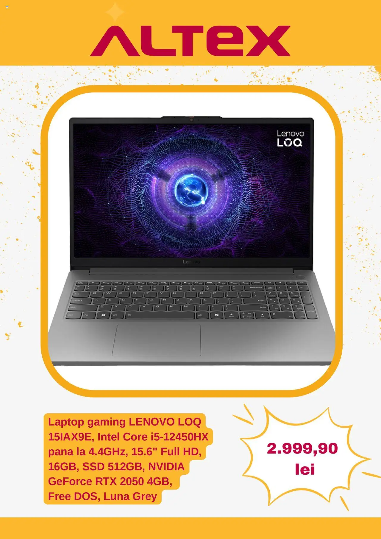 Catalog Altex 27 Martie - 3 Aprilie 2025 | Pagina 3 | Produse: Laptop