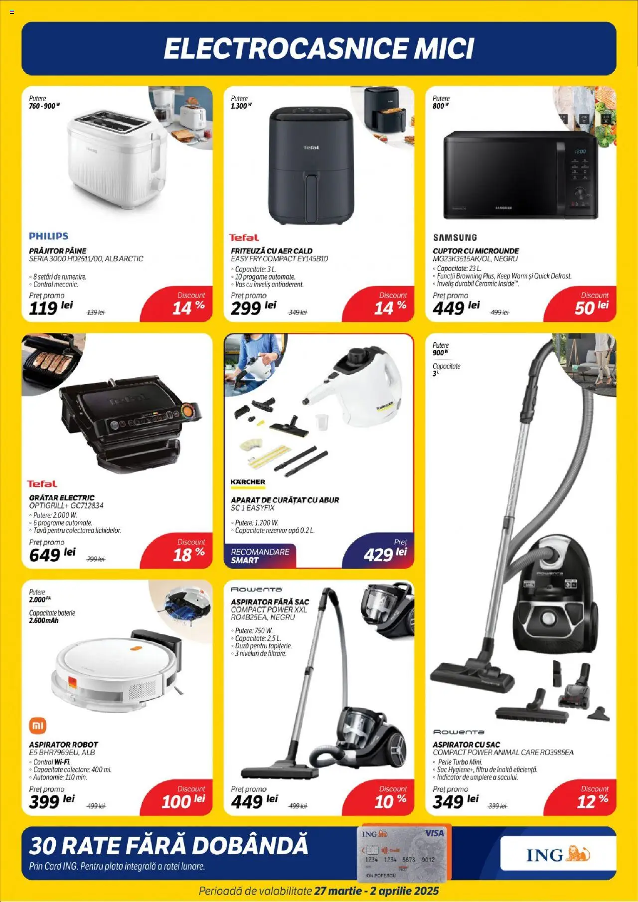 Catalog Flanco 27 Martie - 2 Aprilie 2025 | Pagina 7 | Produse: Aspirator robot, Cuptor, Grătar, Perie