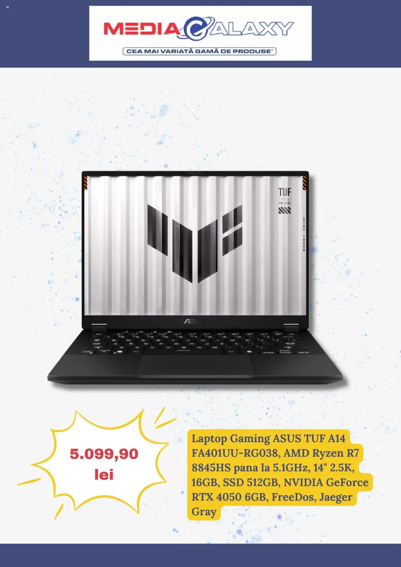 Catalog Media Galaxy 27 Martie - 3 Aprilie 2025 | Pagina 3 | Produse: Laptop