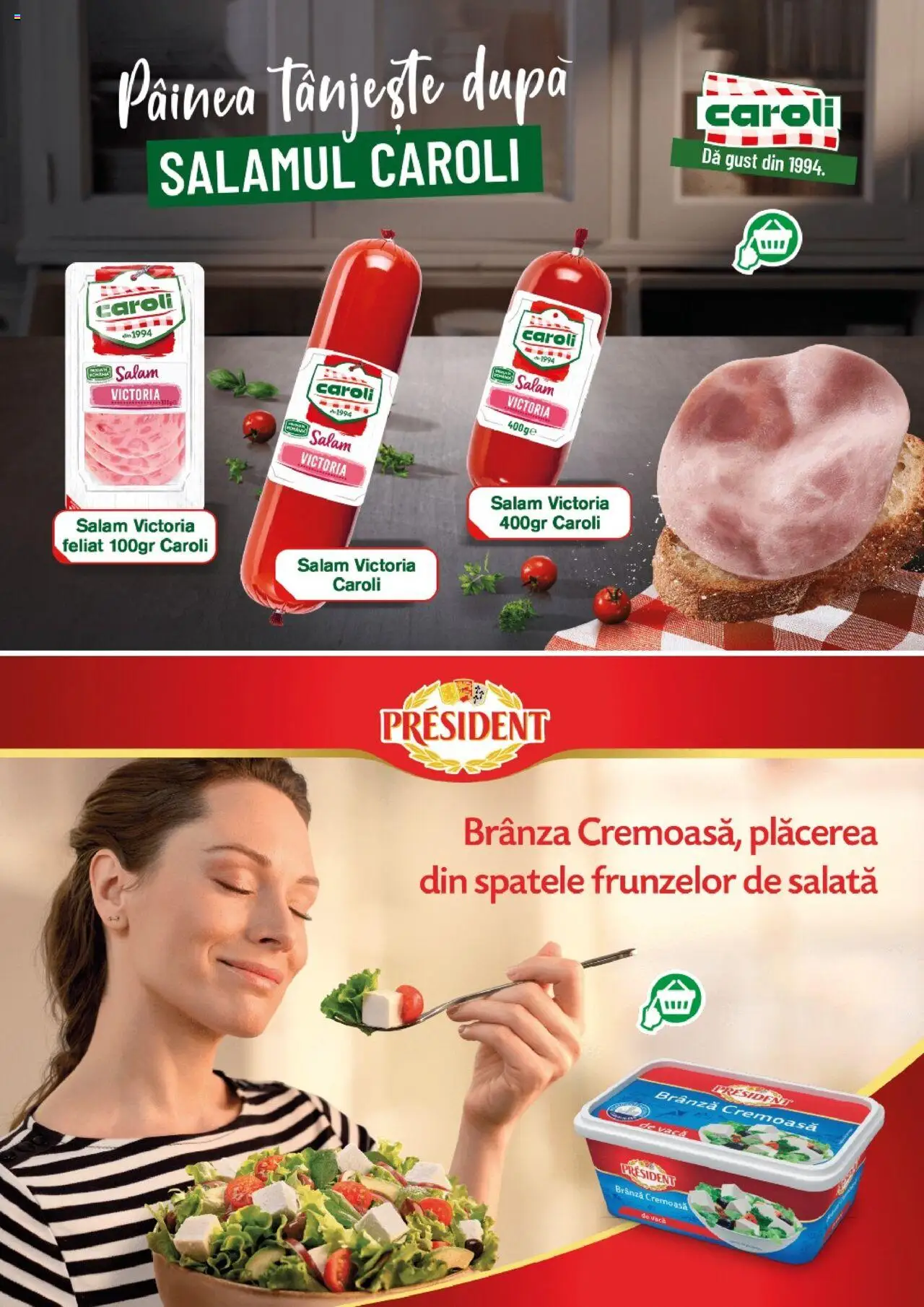 Catalog Mega Image 27 Martie - 22 Aprilie 2025 | Pagina 10 | Produse: Brânză, Salam, Salată