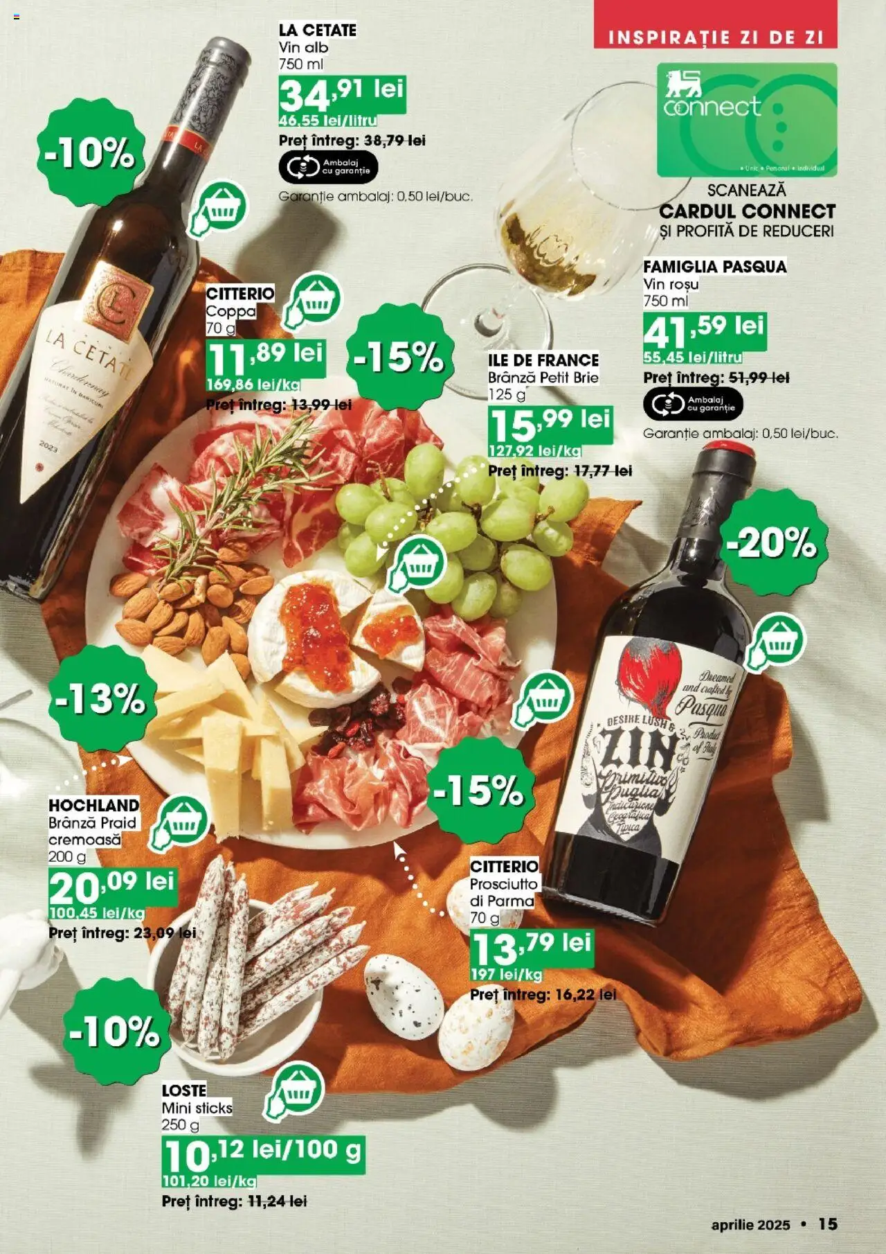 Catalog Mega Image 27 Martie - 22 Aprilie 2025 | Pagina 15 | Produse: Brânză, Vin