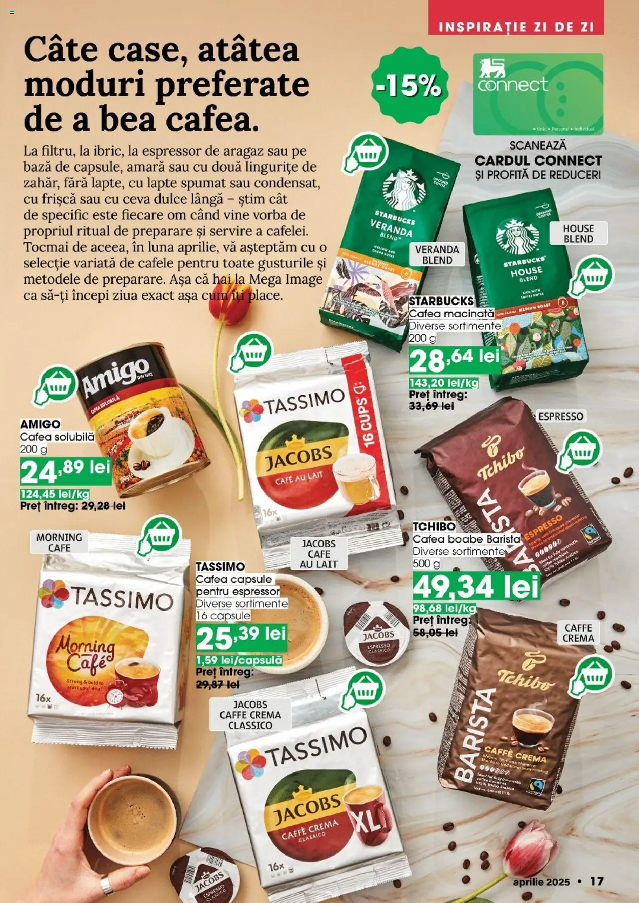 Catalog Mega Image 27 Martie - 22 Aprilie 2025 | Pagina 17 | Produse: Espressor, Lapte, Cremă, Frișcă