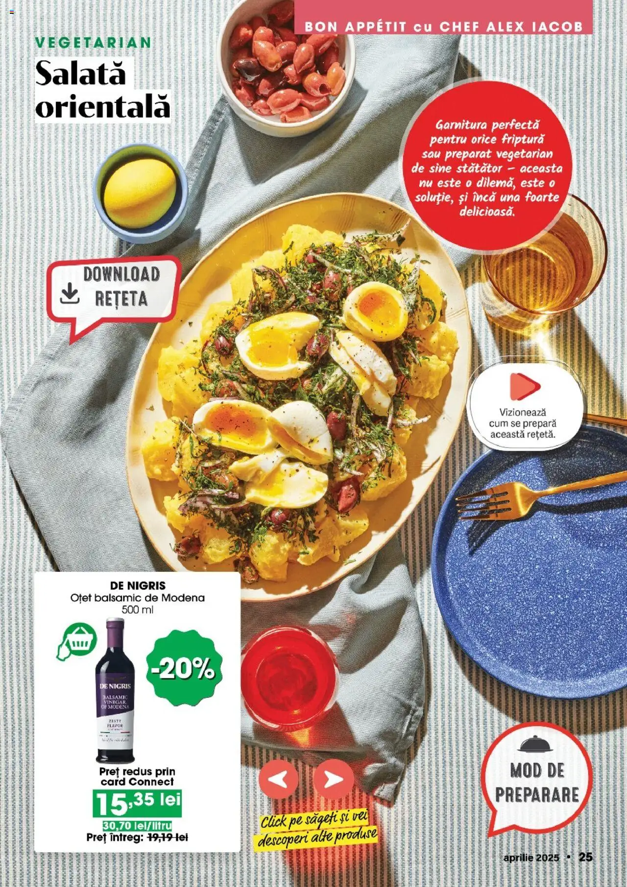 Catalog Mega Image 27 Martie - 22 Aprilie 2025 | Pagina 25 | Produse: Oțet, Salată