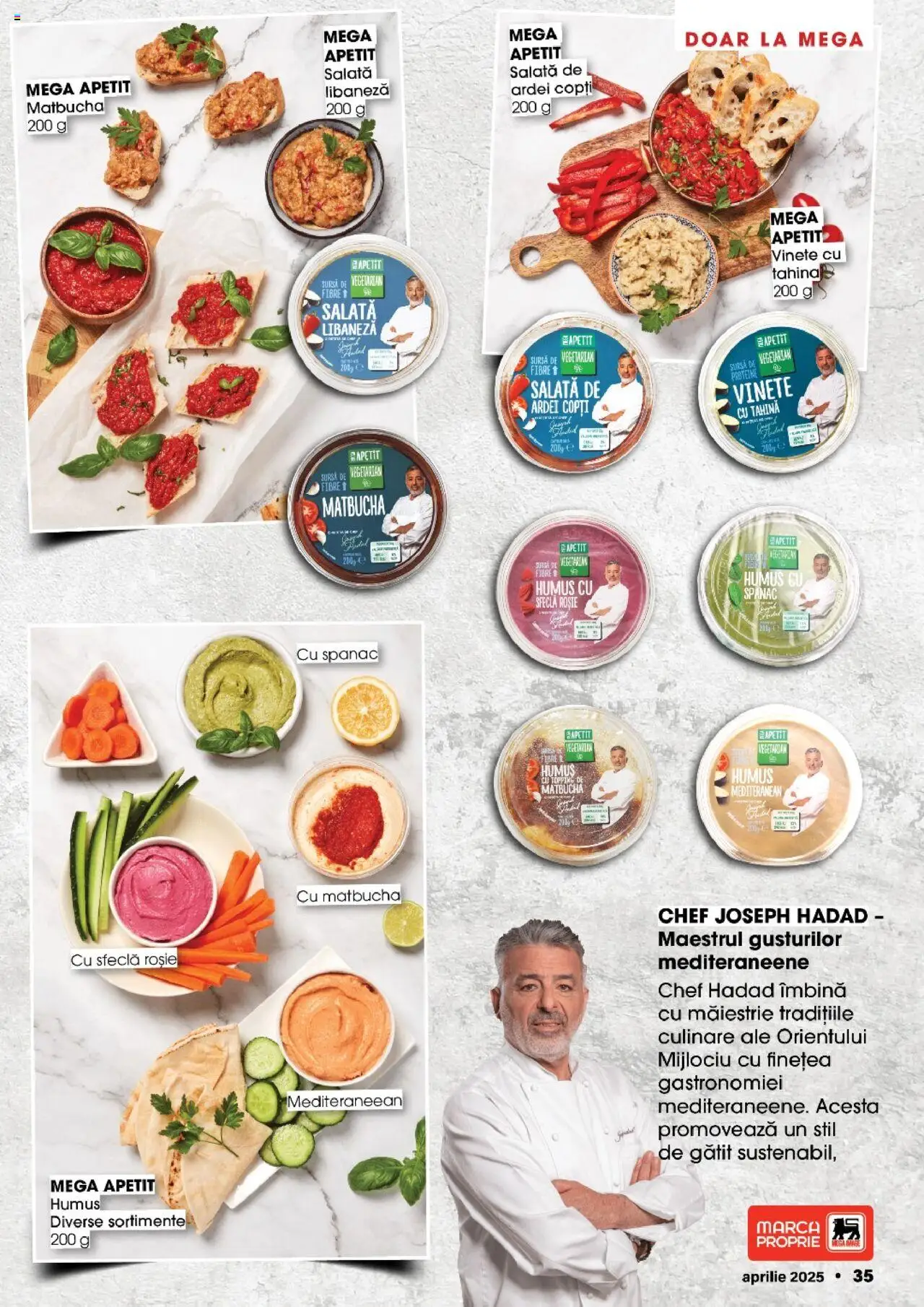 Catalog Mega Image 27 Martie - 22 Aprilie 2025 | Pagina 35 | Produse: Masaüstü kılıfı, Ardei, Salată, Sfeclă