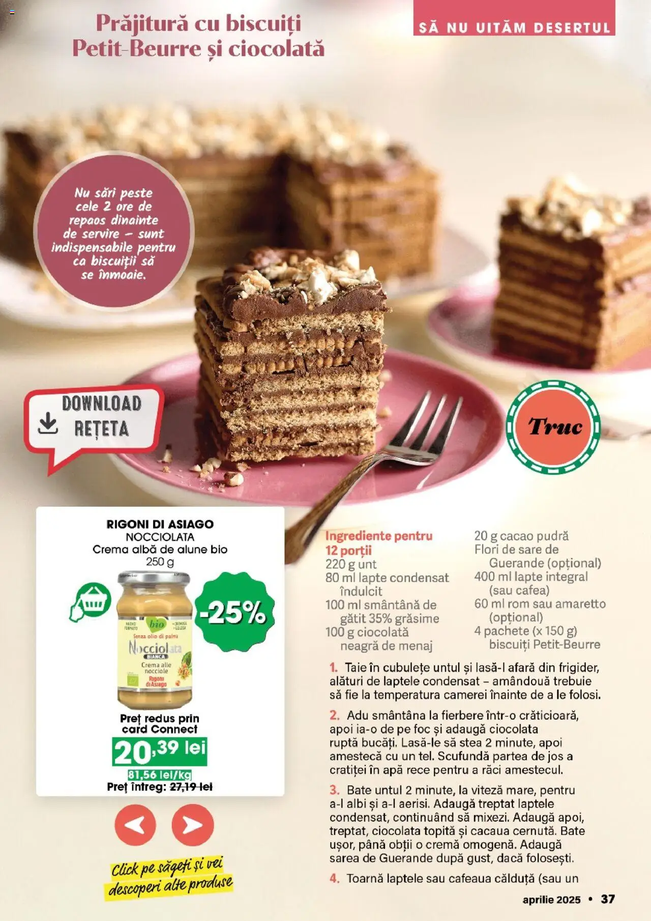 Catalog Mega Image 27 Martie - 22 Aprilie 2025 | Pagina 37 | Produse: Şerit ödül, Cafea, Ciocolată, Apă