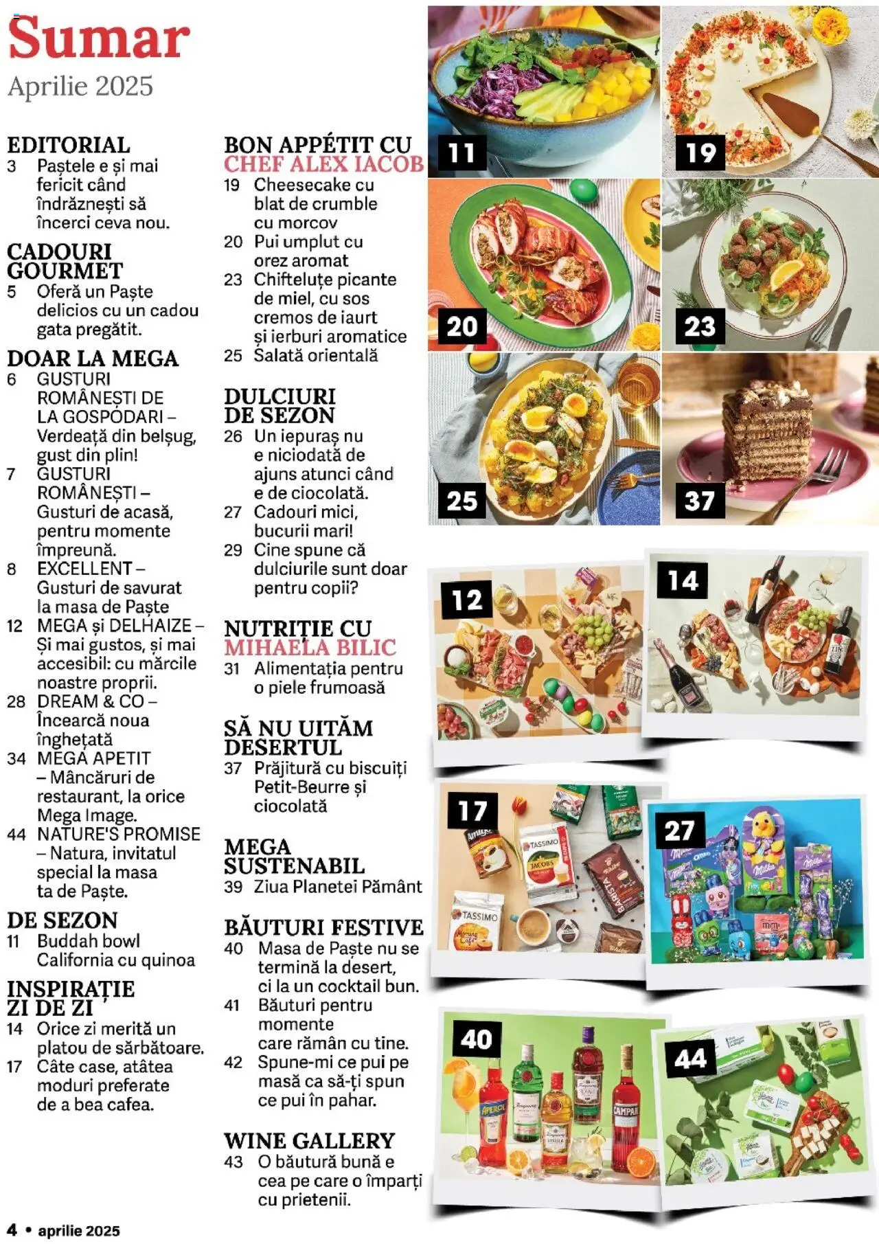 Catalog Mega Image 27 Martie - 22 Aprilie 2025 | Pagina 4 | Produse: Prăjitură, Iaurt, Paste, Biscuiți