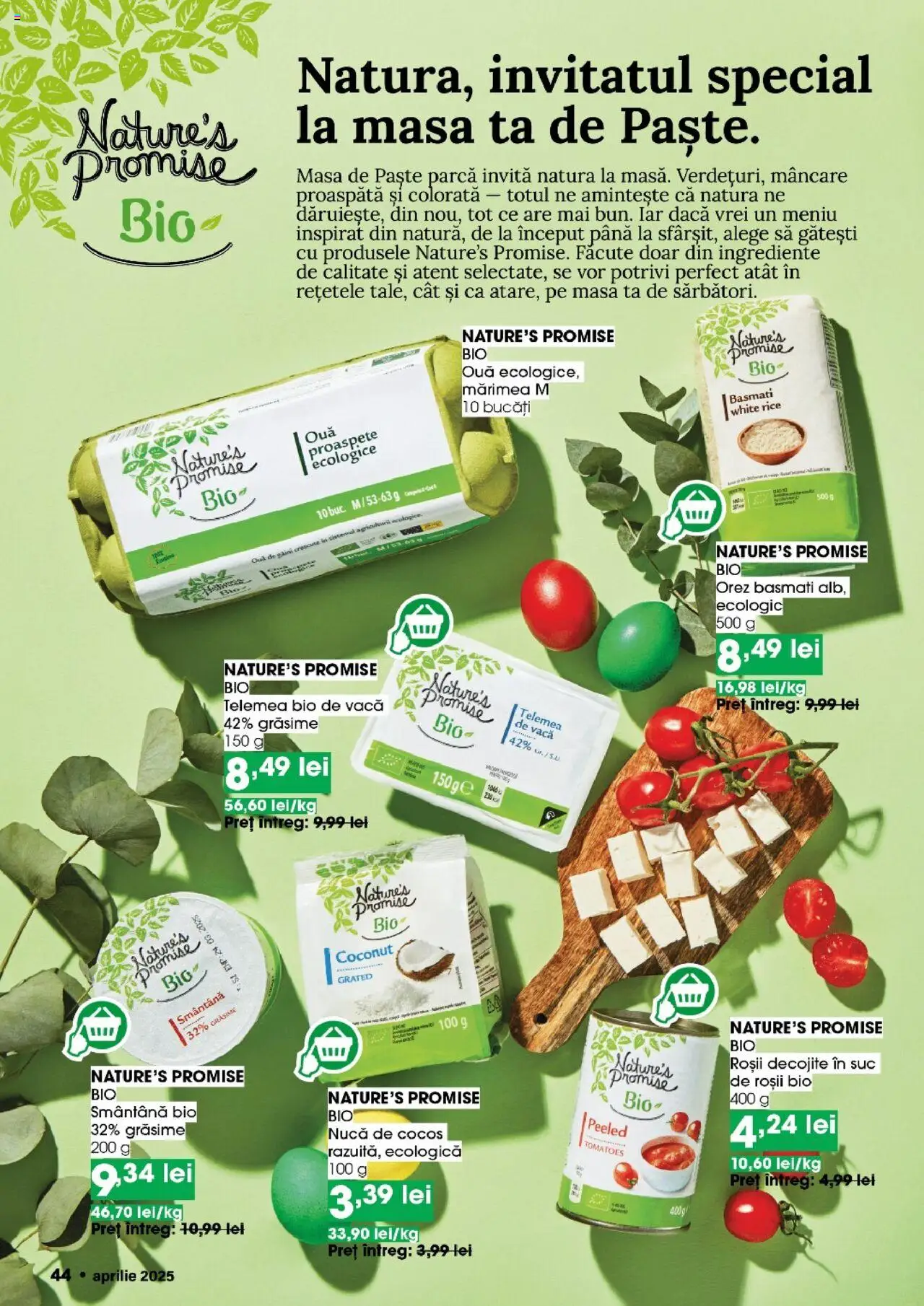Catalog Mega Image 27 Martie - 22 Aprilie 2025 | Pagina 44 | Produse: Masă, Ouă, Roșii, Smântână