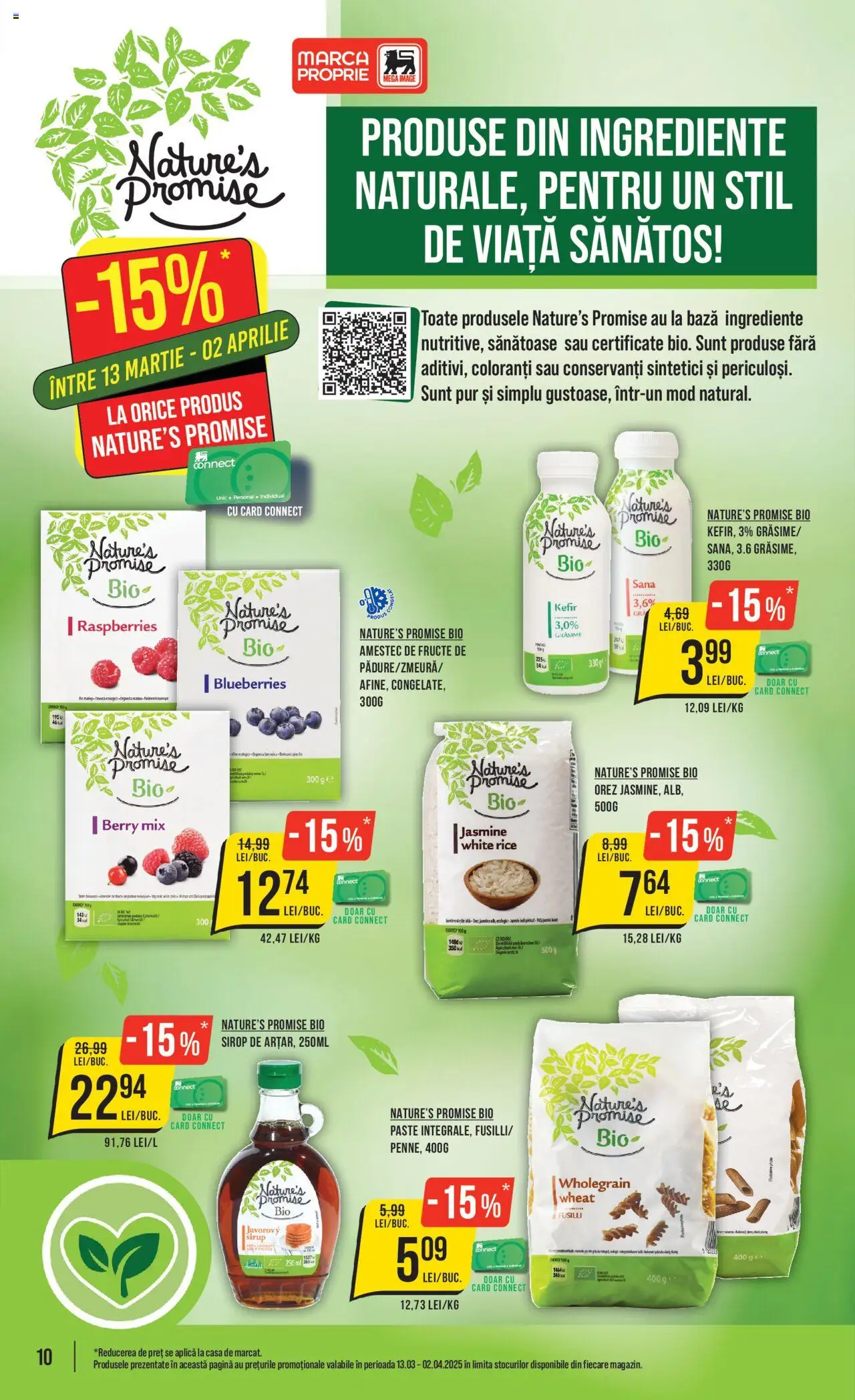 Catalog Mega Image 27 Martie - 2 Aprilie 2025 | Pagina 10 | Produse: Şerit ödül, Kefir, Sirop, Fructe