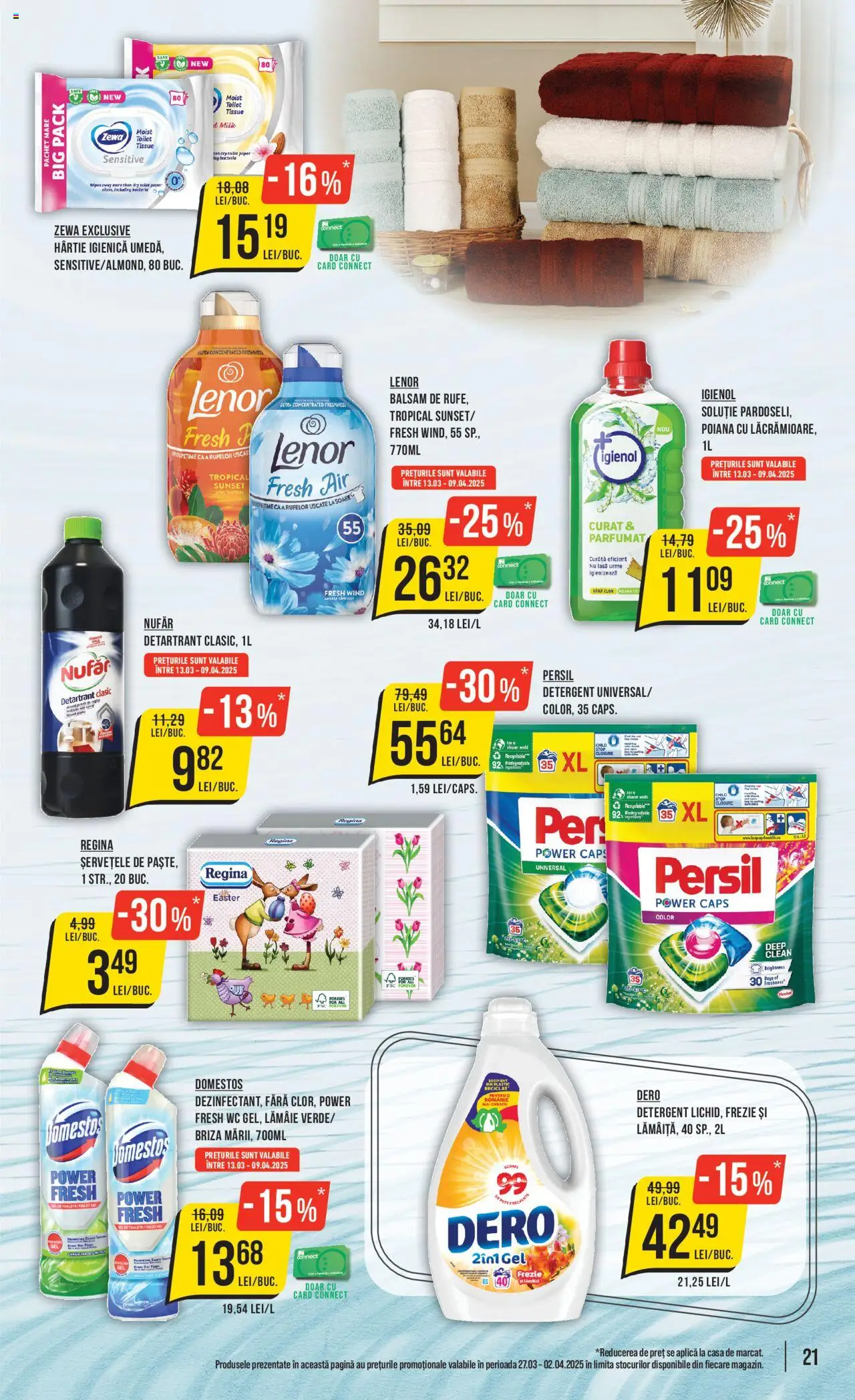Catalog Mega Image 27 Martie - 2 Aprilie 2025 | Pagina 21 | Produse: Balsam, Detergent, Lămâie