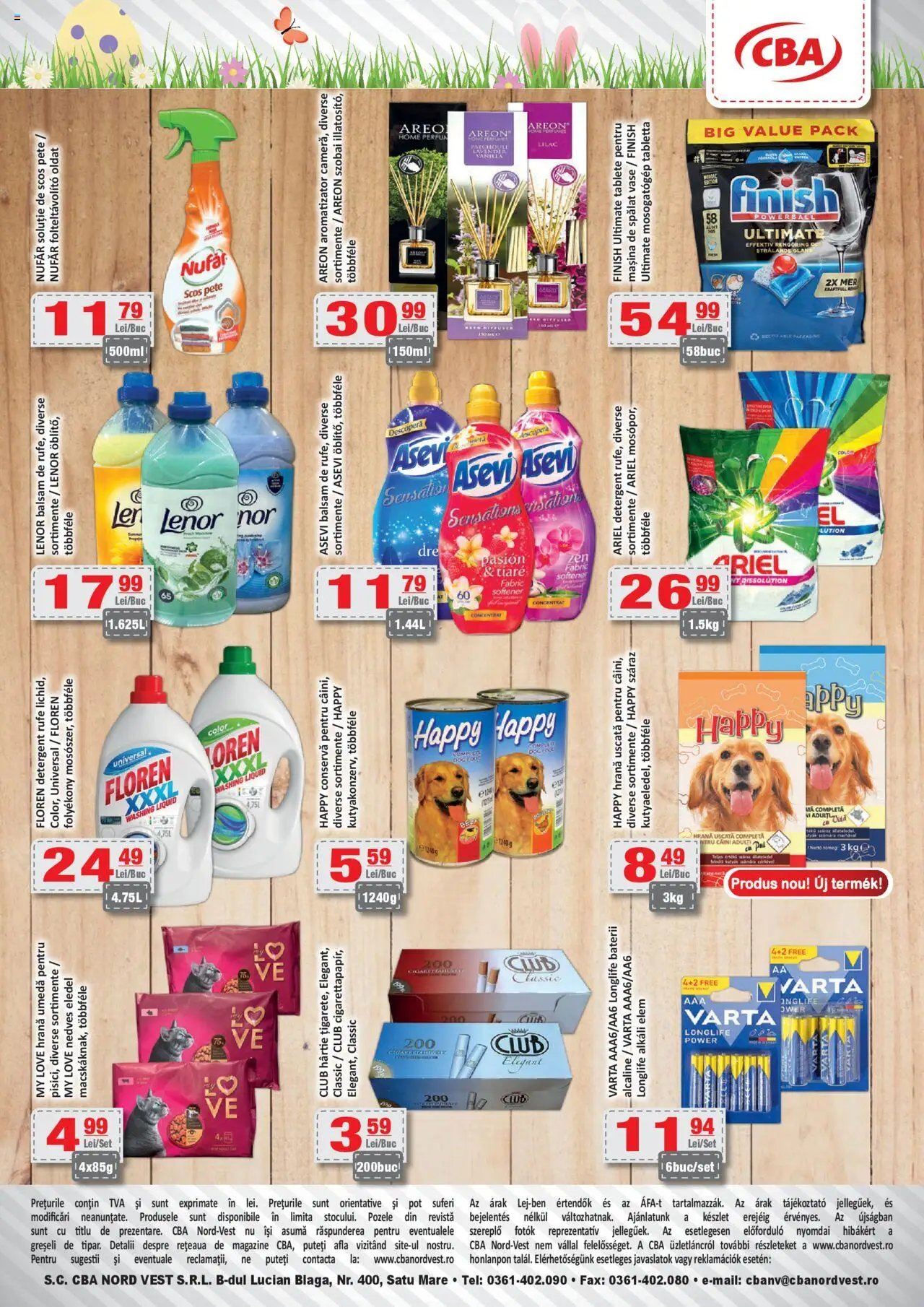 Catalog CBA 5 - 24 Aprilie 2025 | Pagina 12 | Produse: Mașină De Spălat Vase, Baterii, Balsam, Tablete pentru mașina de spălat